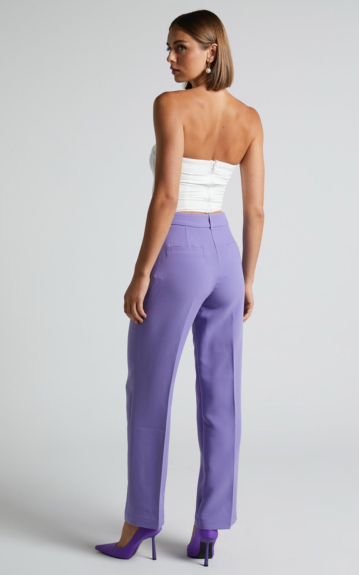 4th & Reckless - Cervo Trouser in Purple