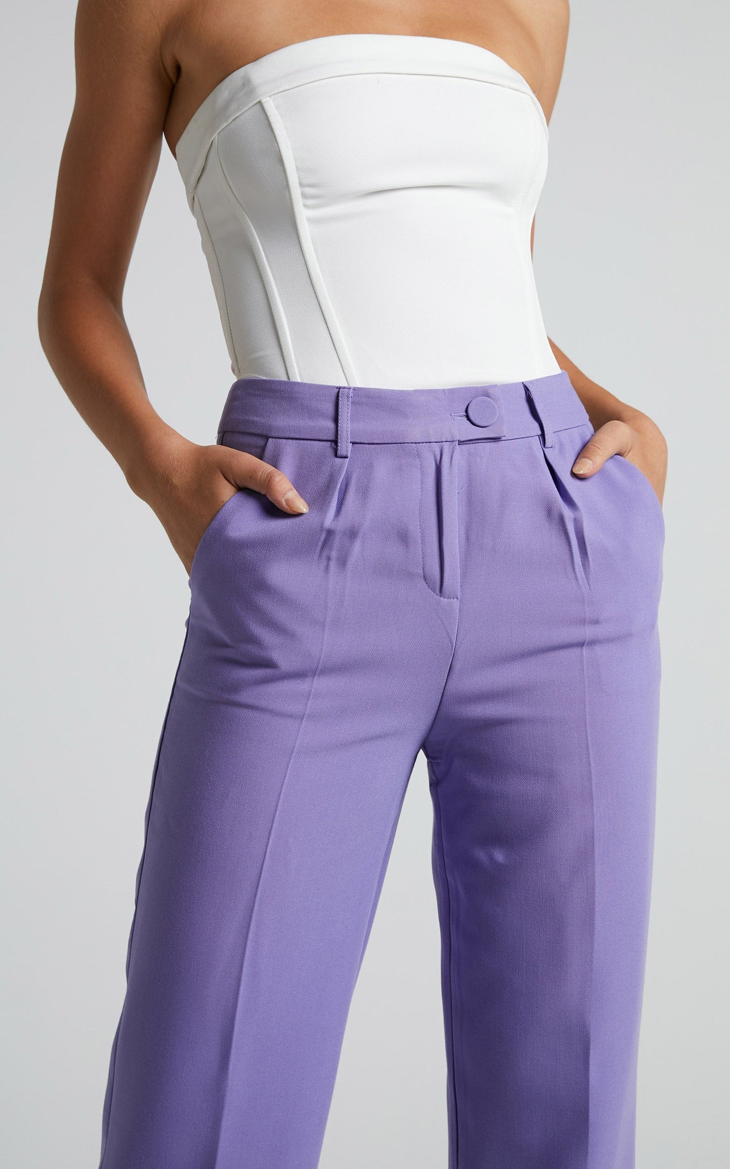 4th & Reckless - Cervo Trouser in Purple