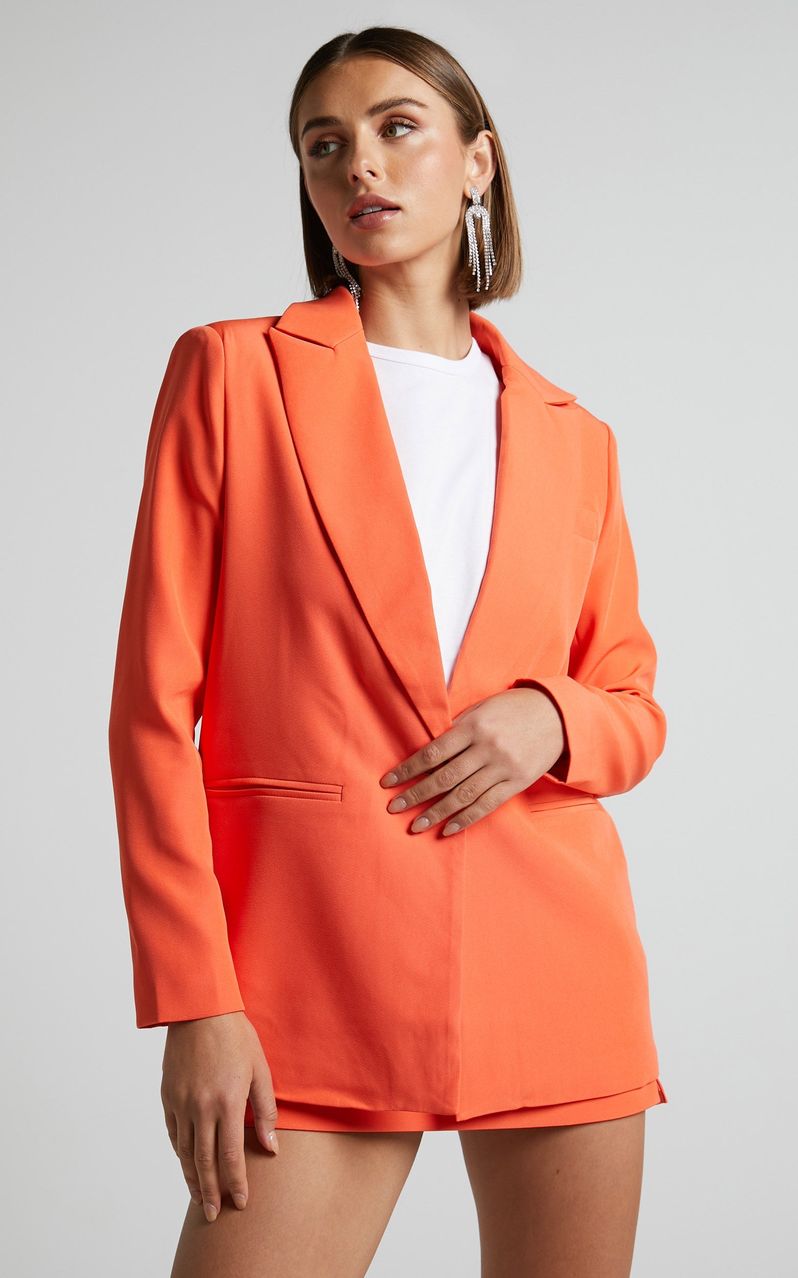 4th & Reckless - Eden Roc Blazer in Orange