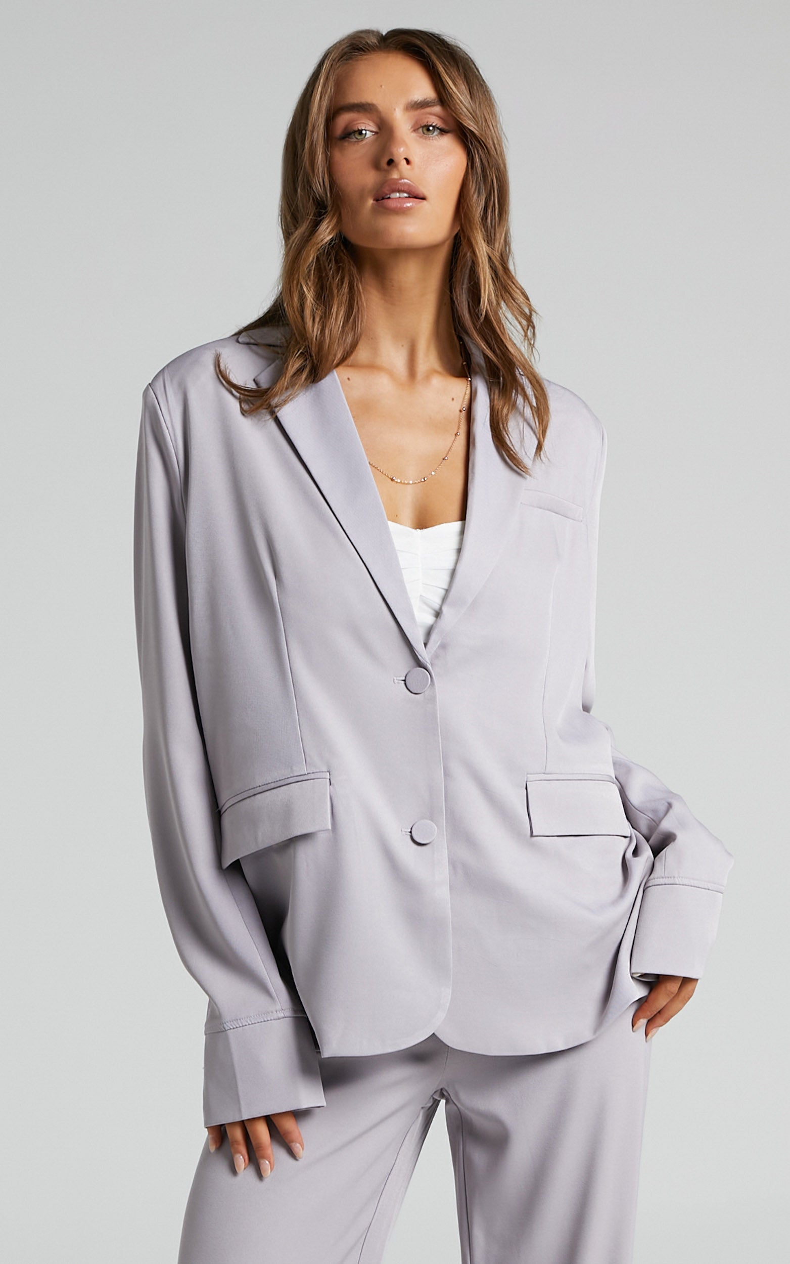 4th & Reckless - Elodie Blazer in Lilac