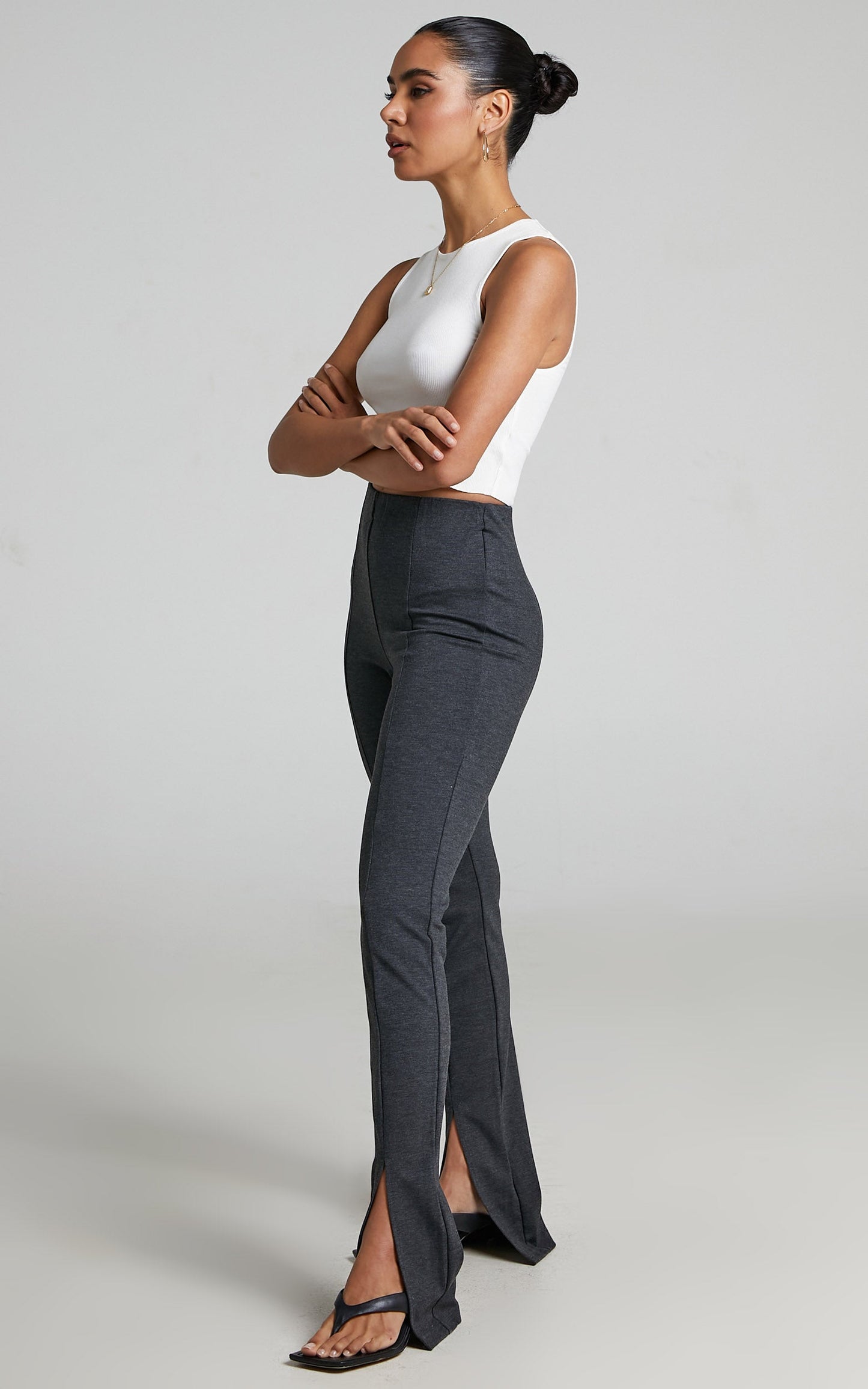 4th & Reckless - Eira Legging in Dark Grey