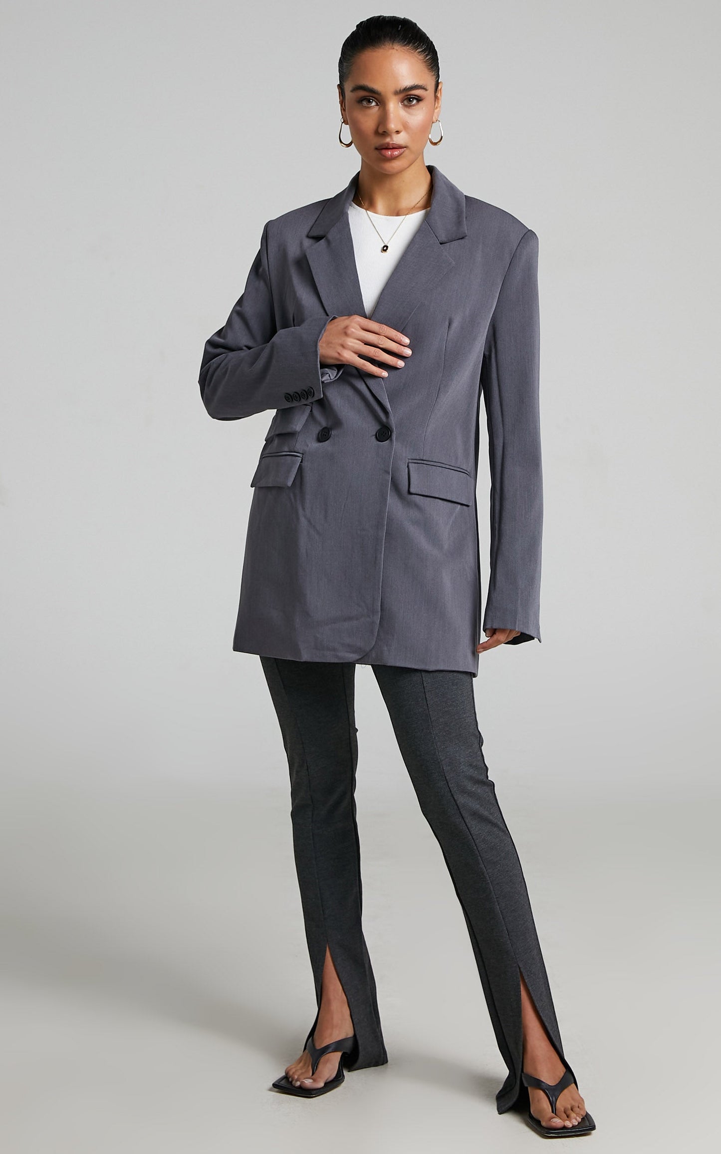 4th & Reckless - Eira Legging in Dark Grey