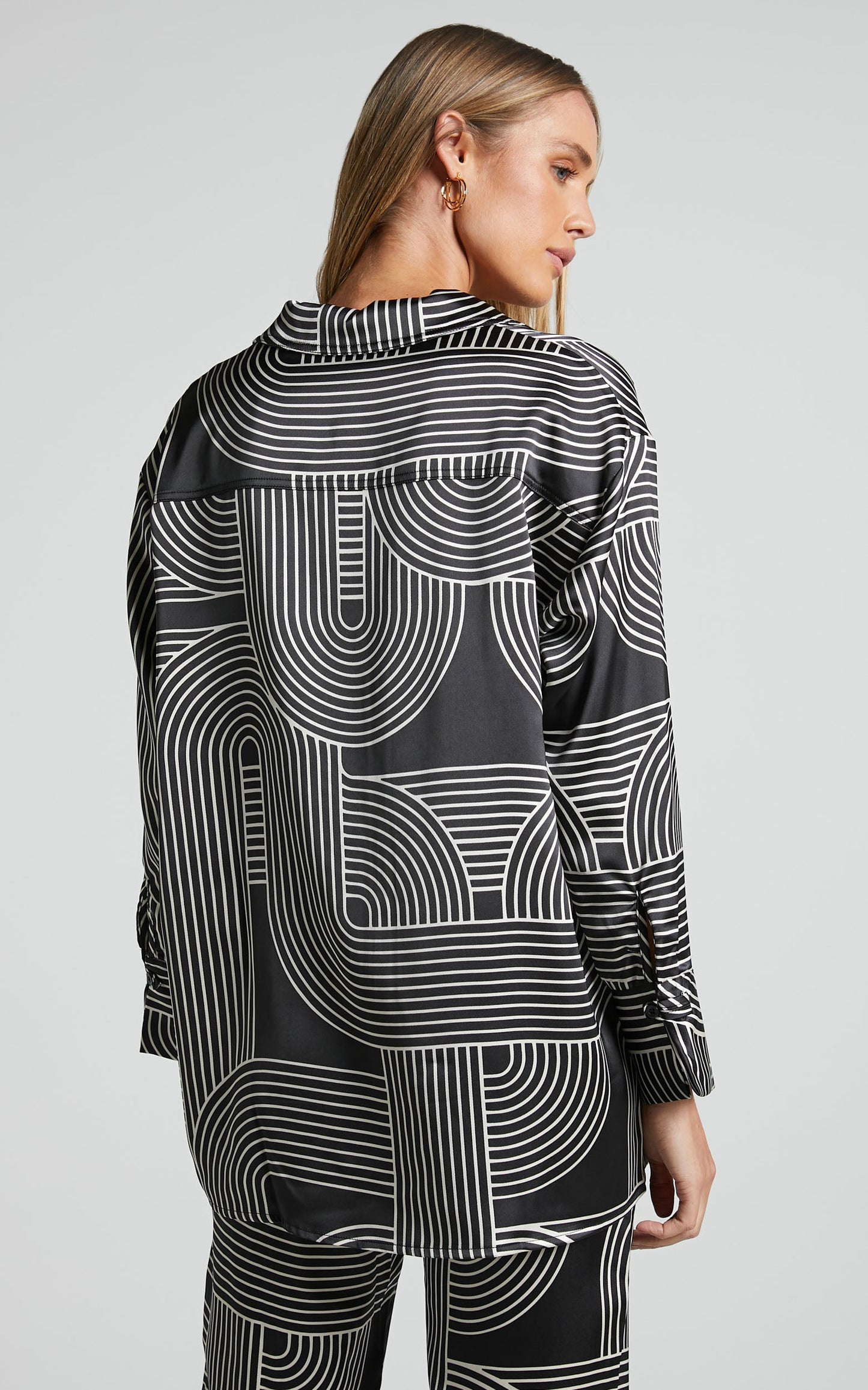 4th & Reckless - Fina Shirt in Black Print