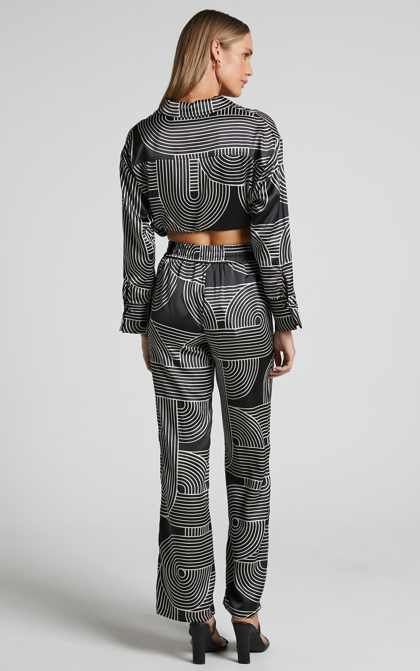 4th & Reckless - Fina Trouser in Black Print