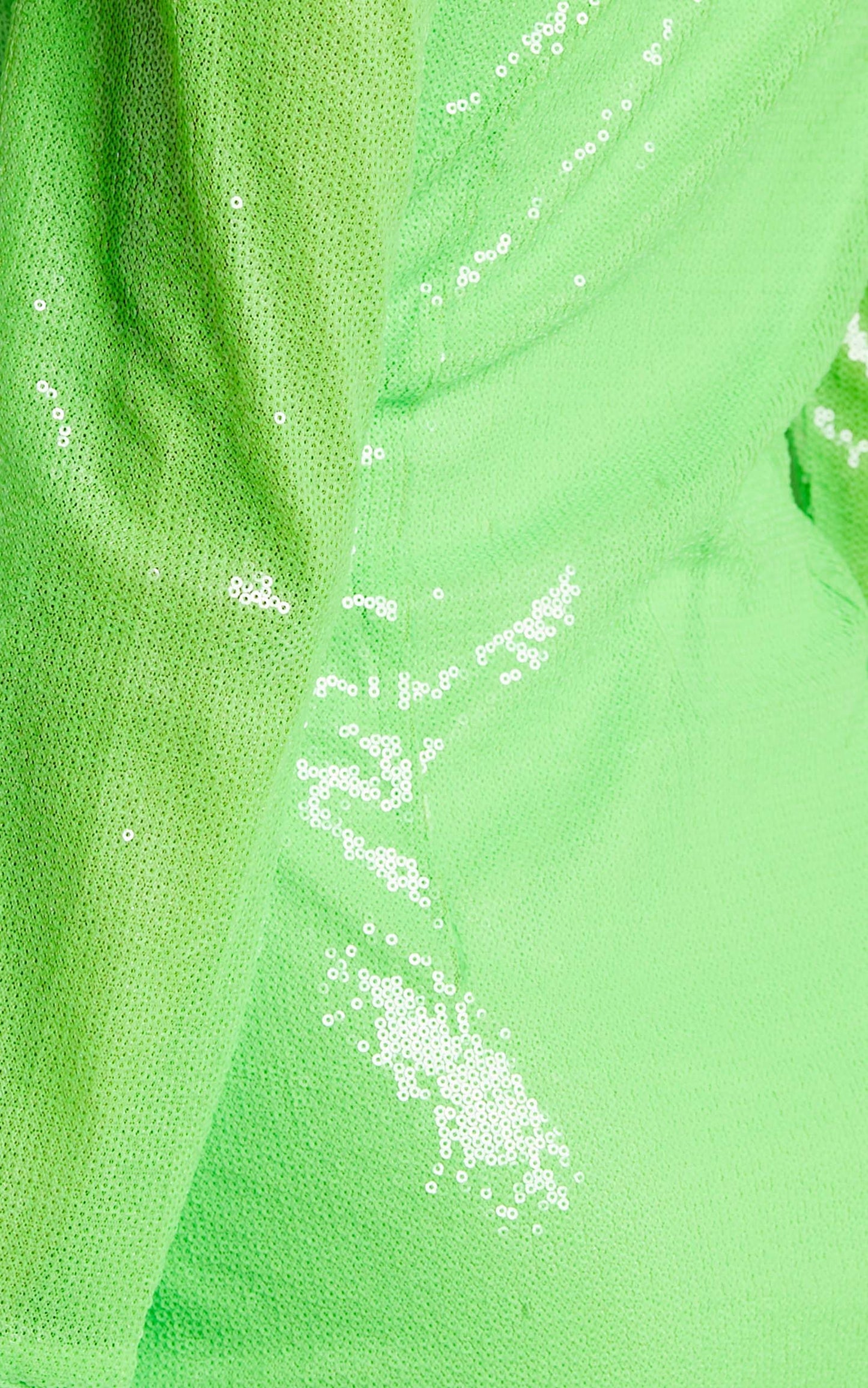 4th & Reckless - Idella Shirt Dress in Lime Sequin