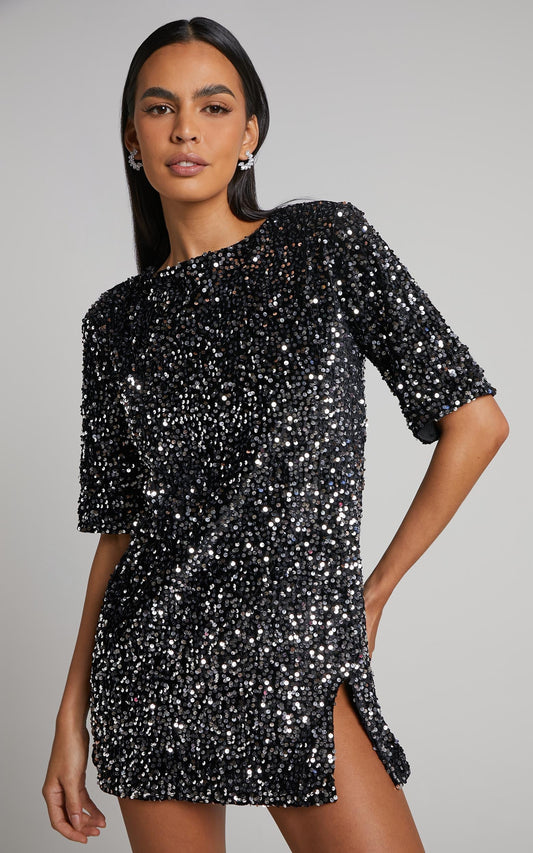 4th & Reckless - Marca Dress in Black