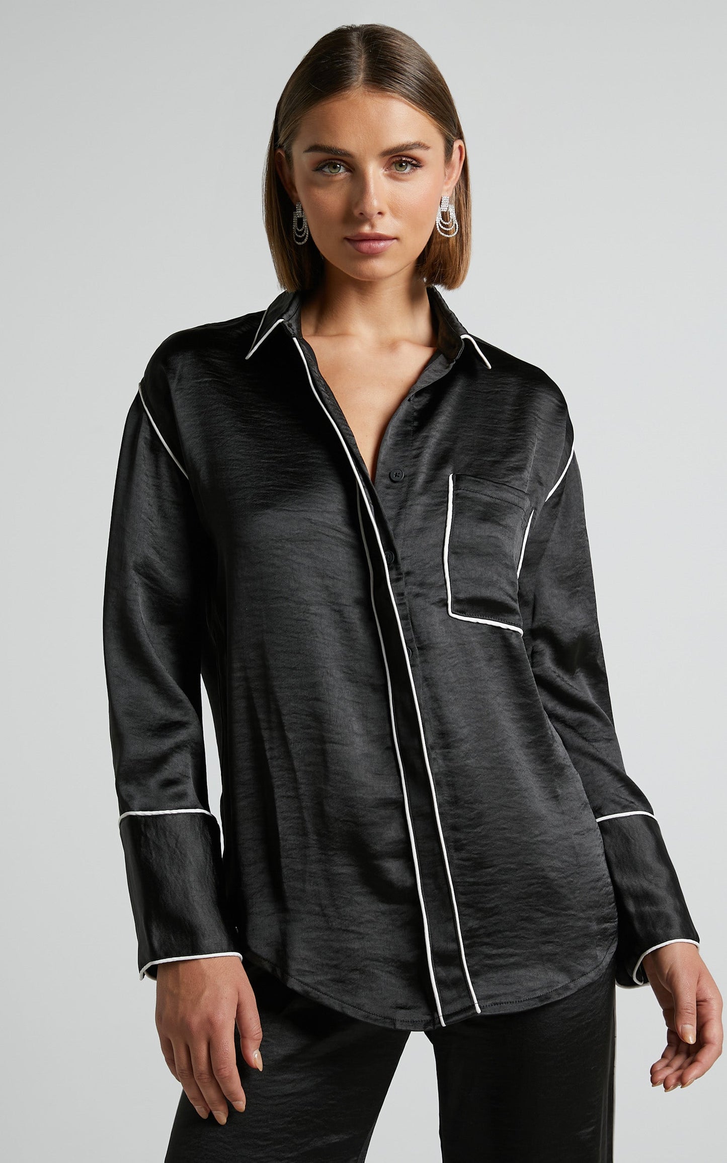 4th & Reckless - Ronnie Shirt in Black