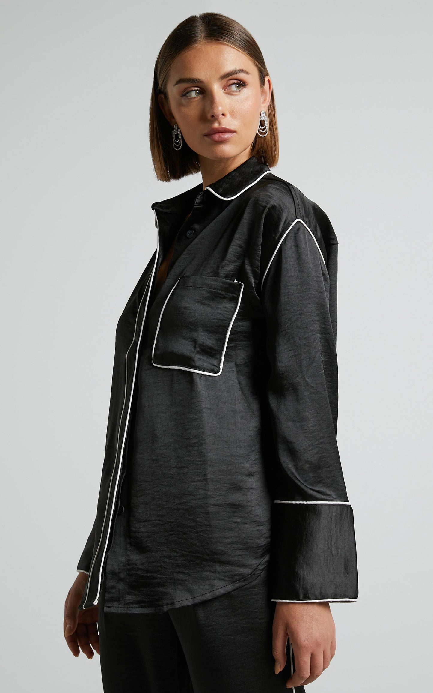 4th & Reckless - Ronnie Shirt in Black