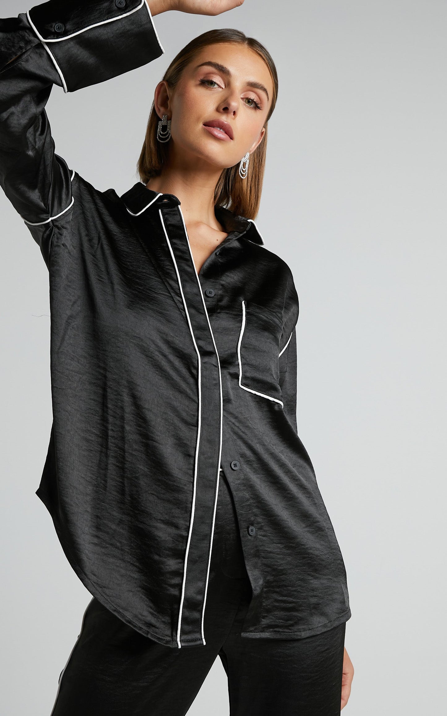 4th & Reckless - Ronnie Shirt in Black