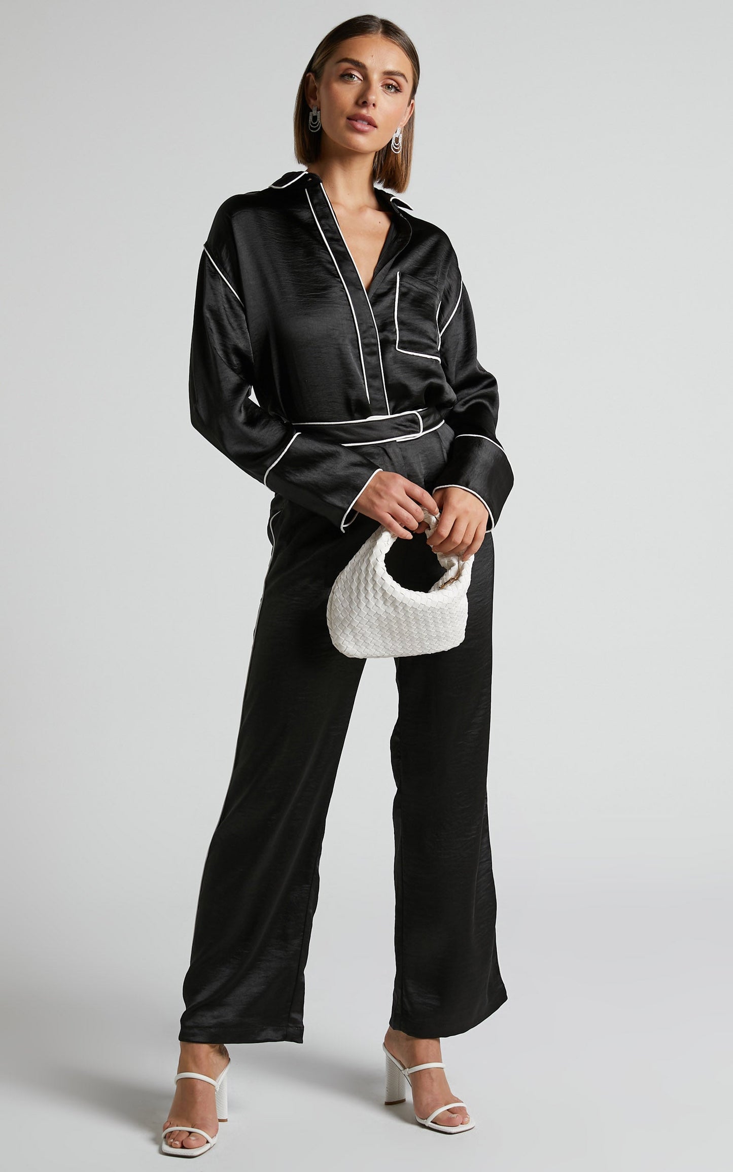 4th & Reckless - Ronnie Trouser in Black