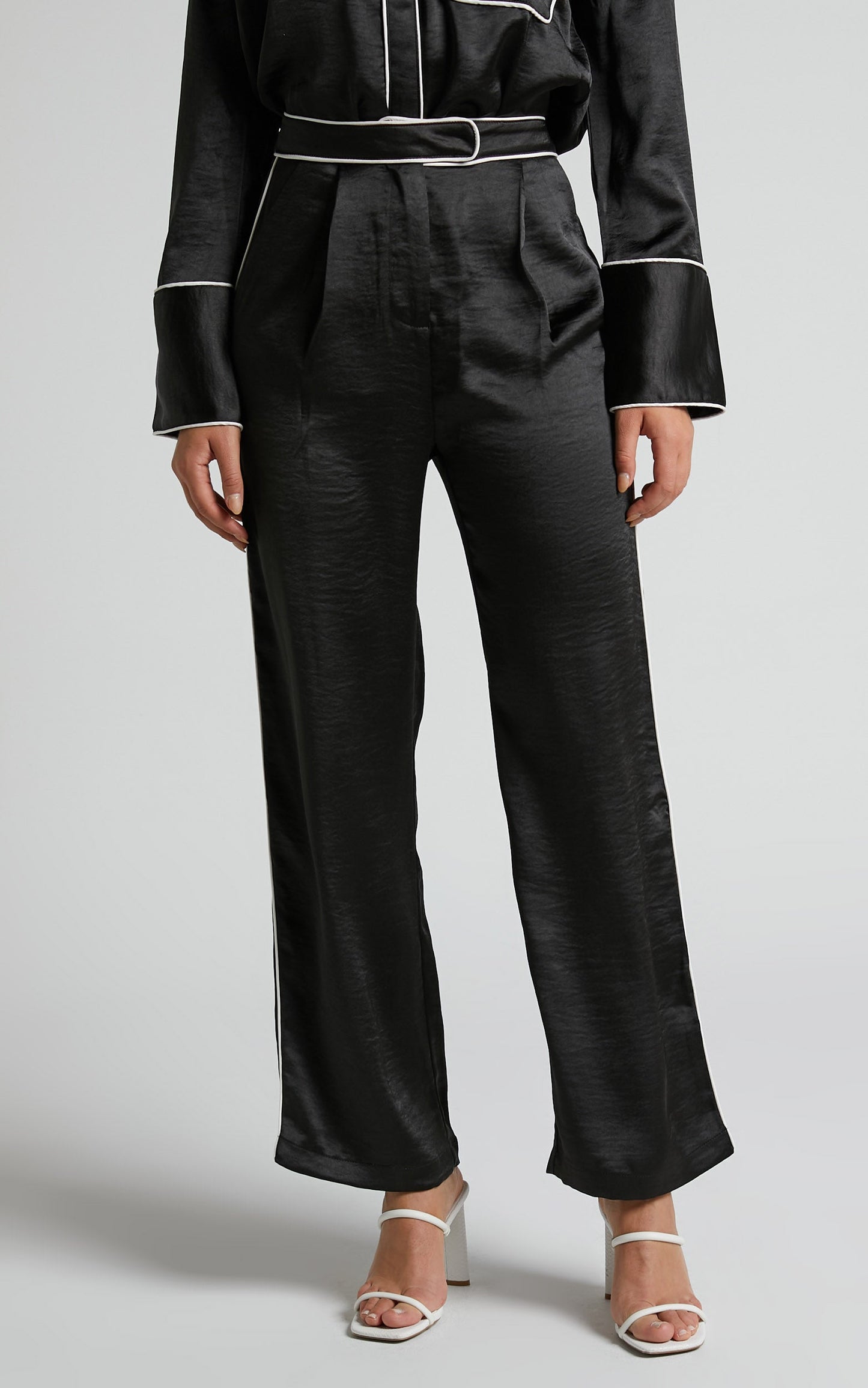4th & Reckless - Ronnie Trouser in Black