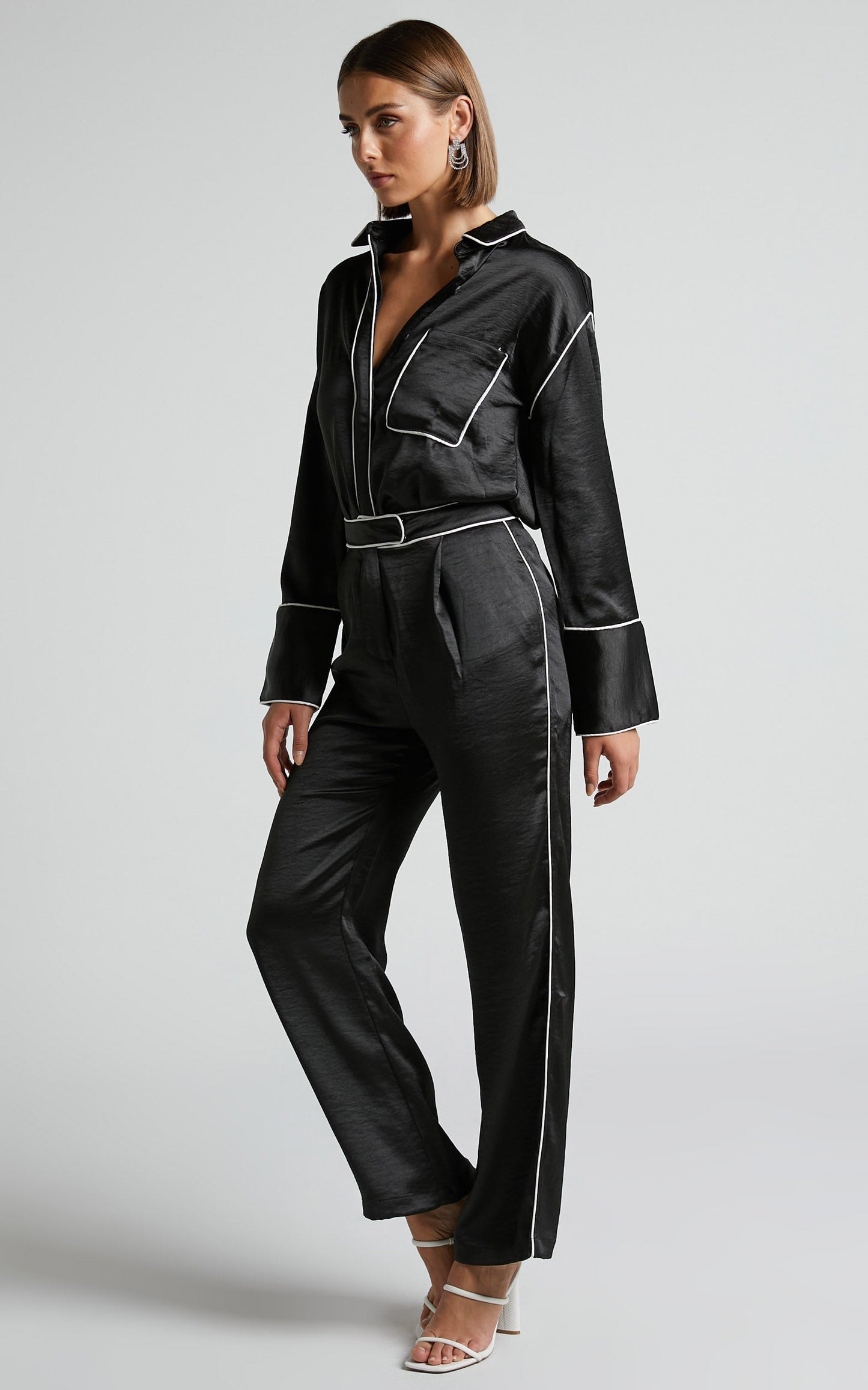 4th & Reckless - Ronnie Trouser in Black