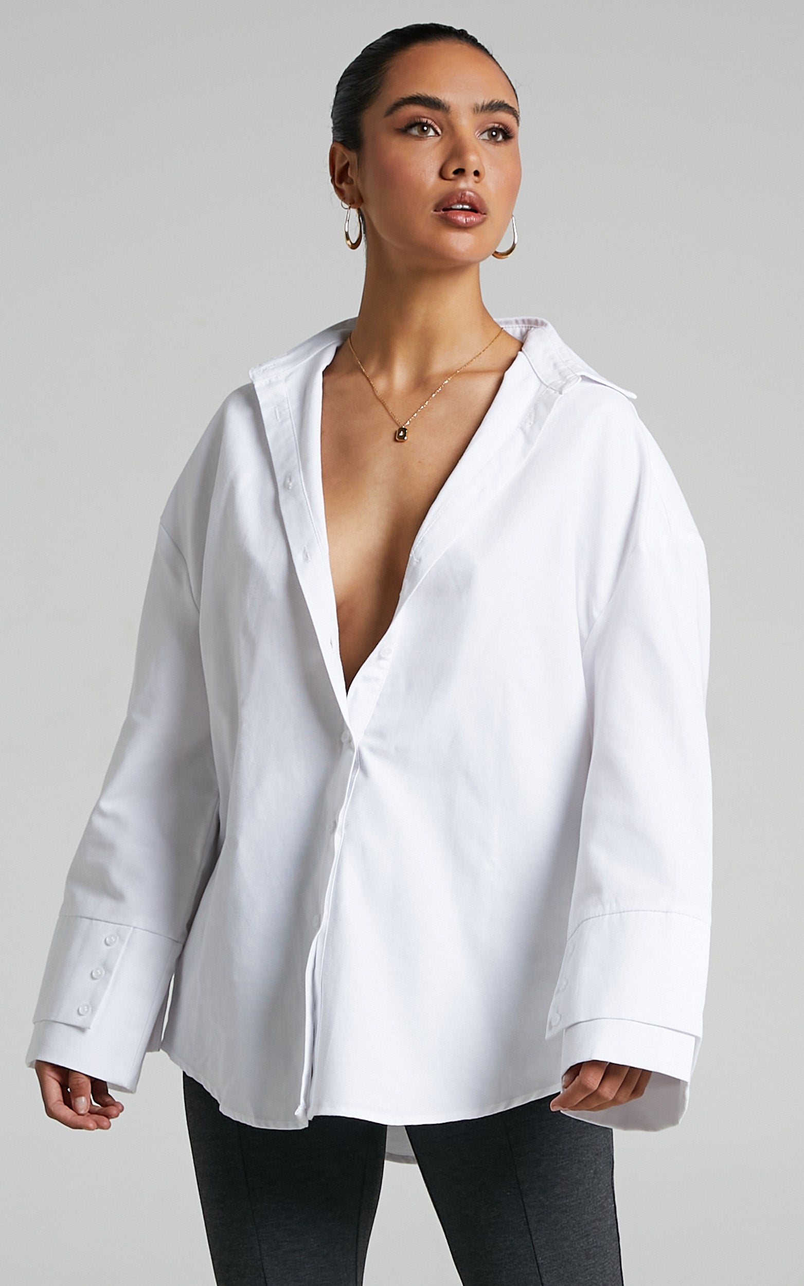 4th & Reckless - Semra Shirt in White