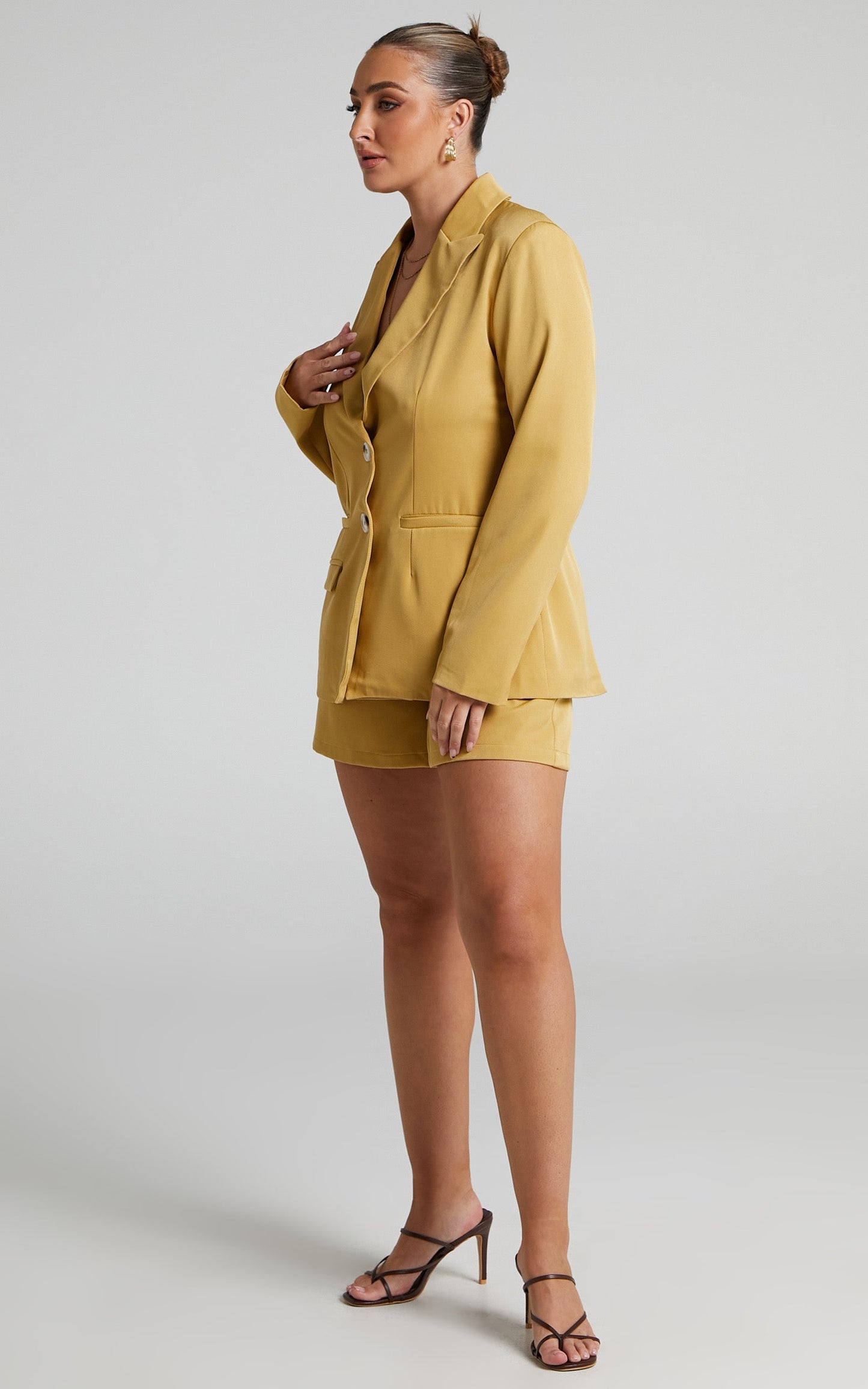 4th & Reckless - Tamiko Blazer in Yellow