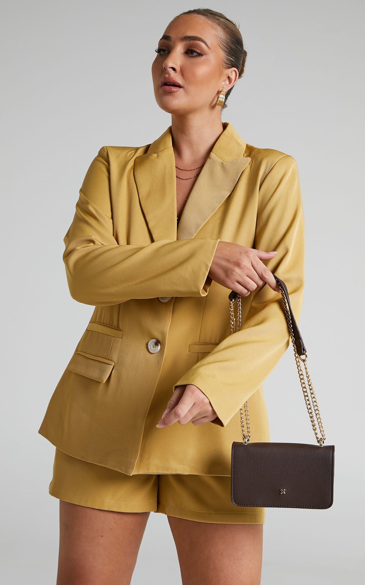 4th & Reckless - Tamiko Blazer in Yellow