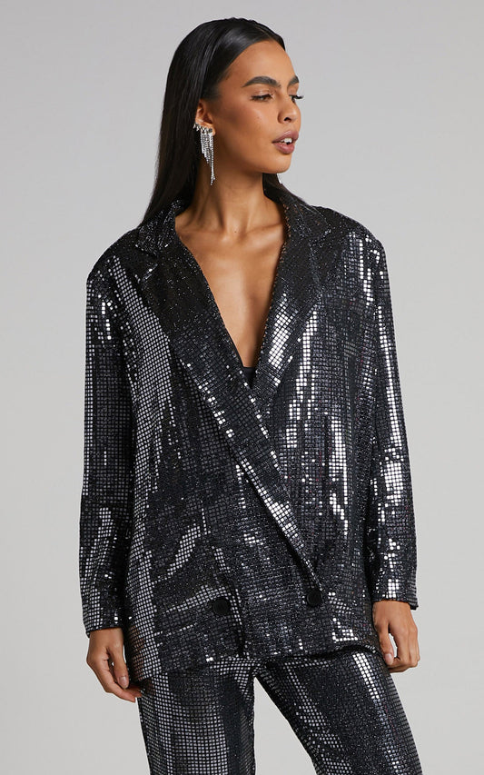 4th & Reckless - Vera Blazer in Metallic