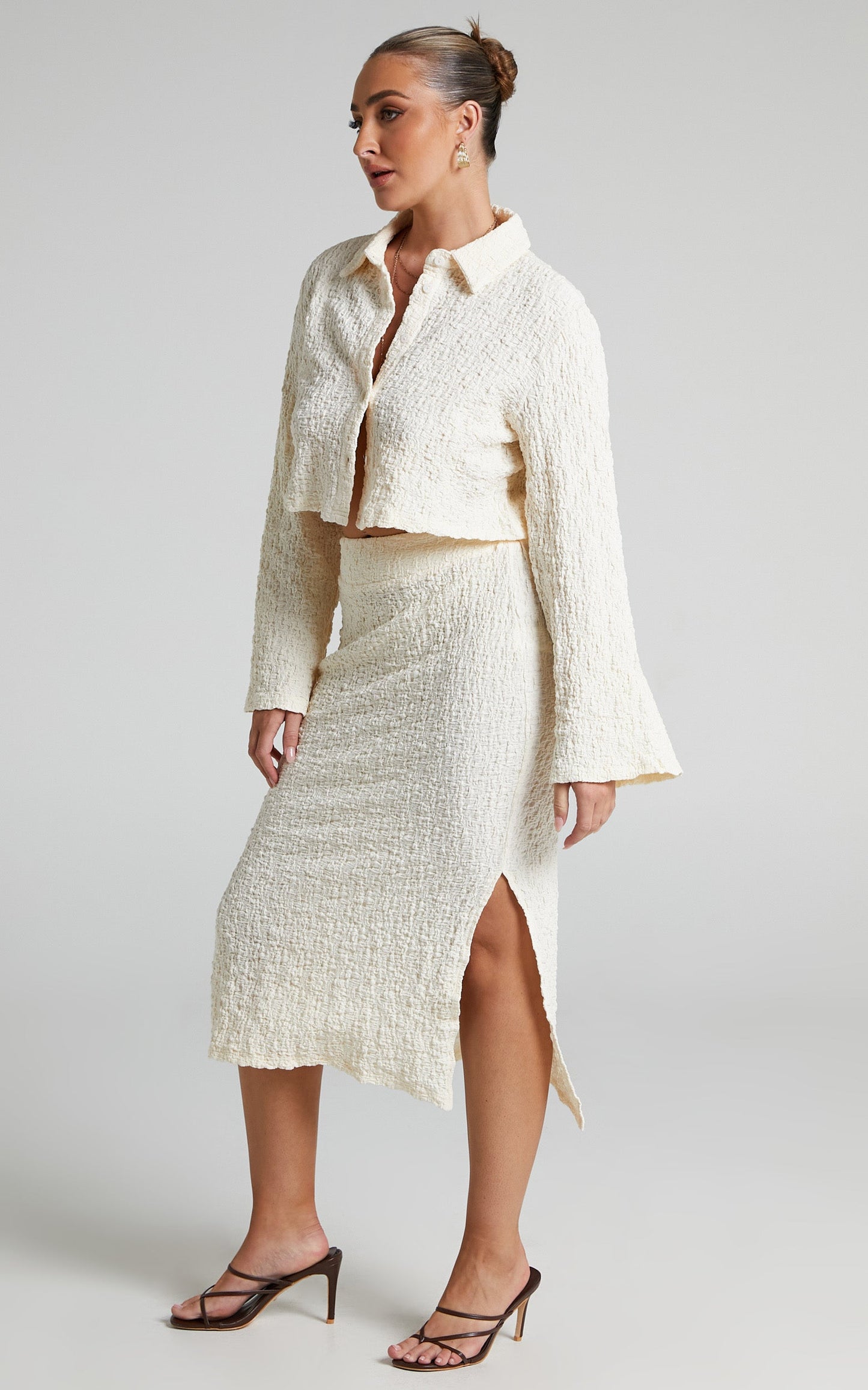 4th & Reckless - Verena Skirt in Cream