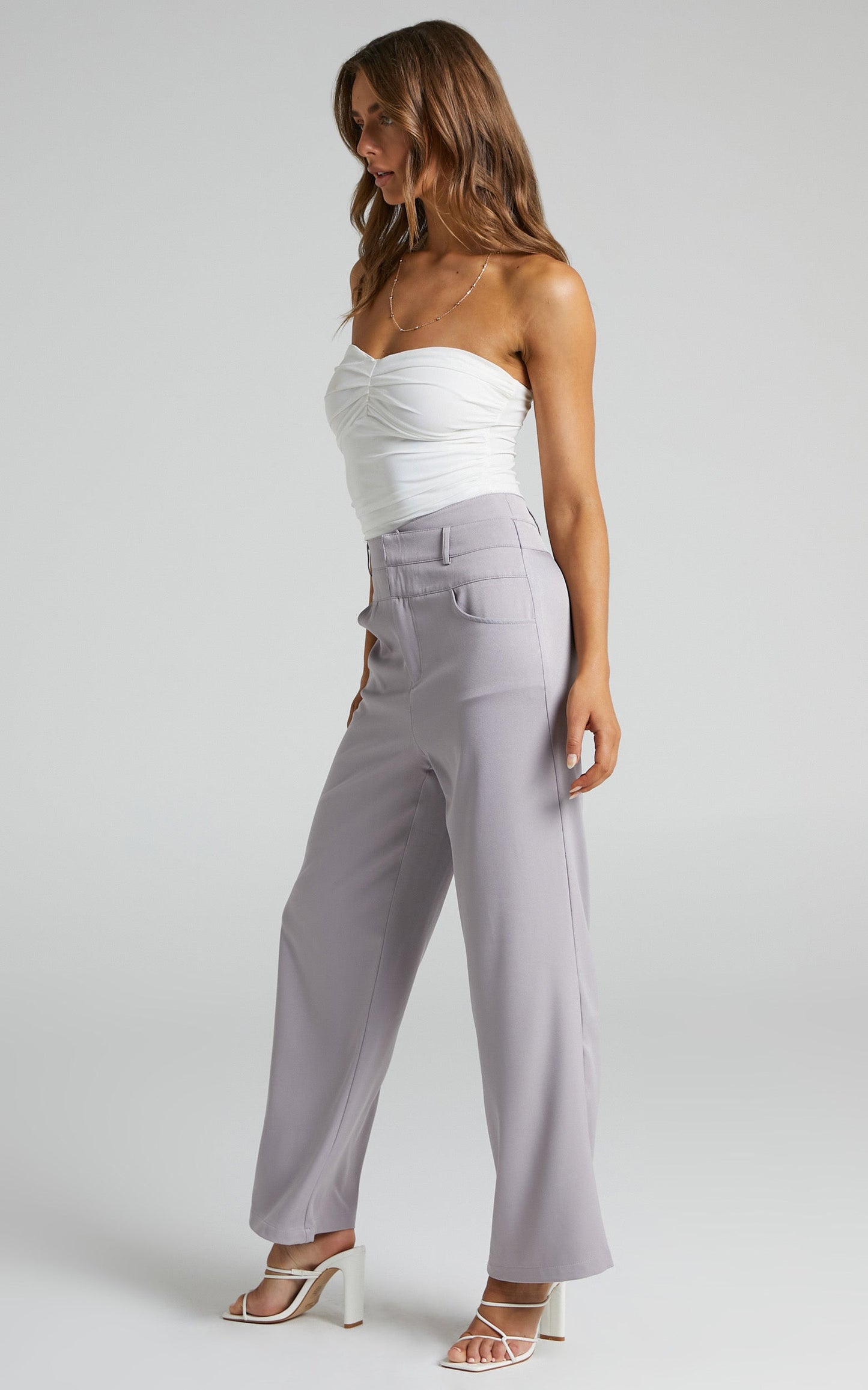 4th & Reckless - Elodie Trouser in Lilac