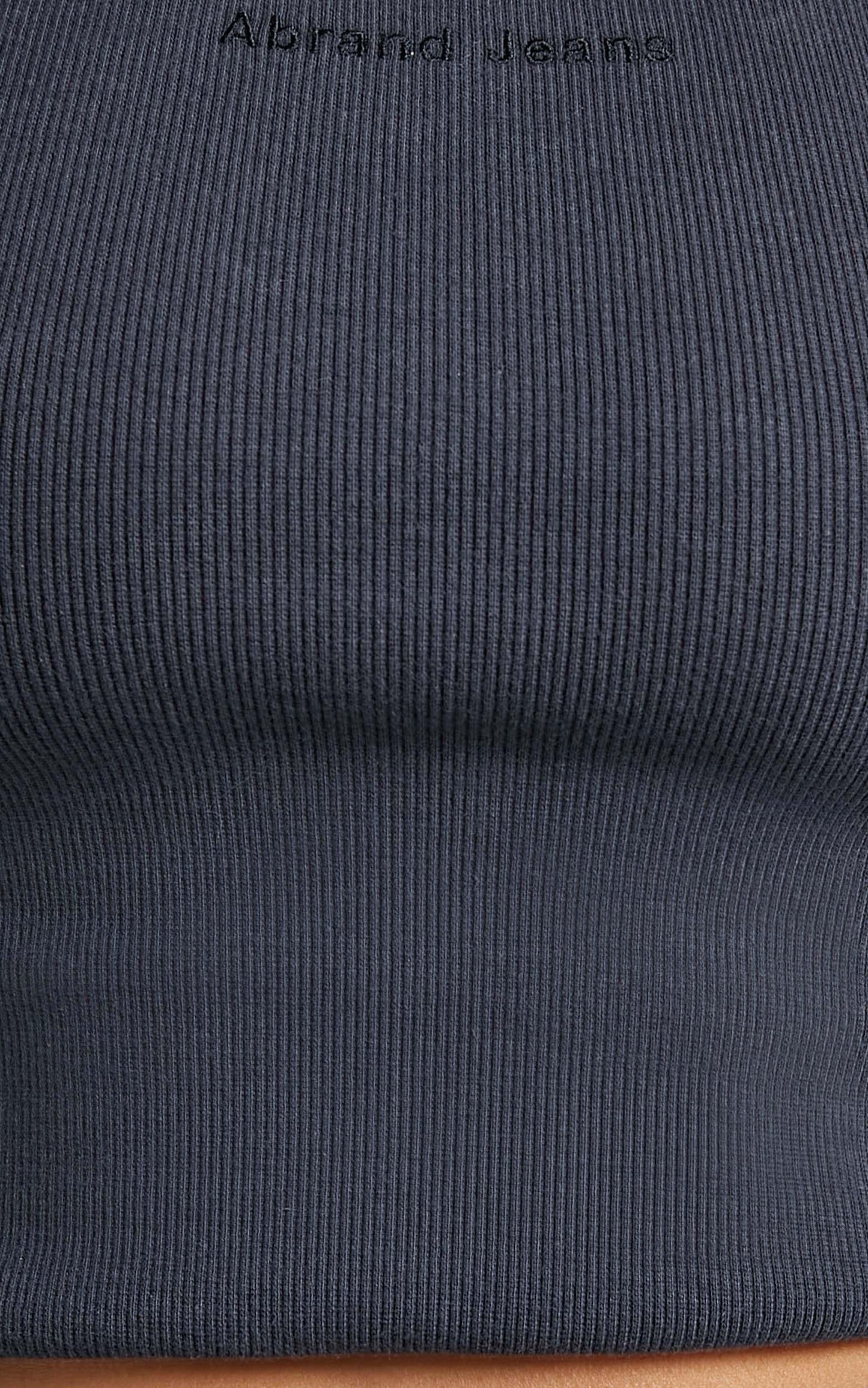 Abrand - Heather Singlet in Black Sea