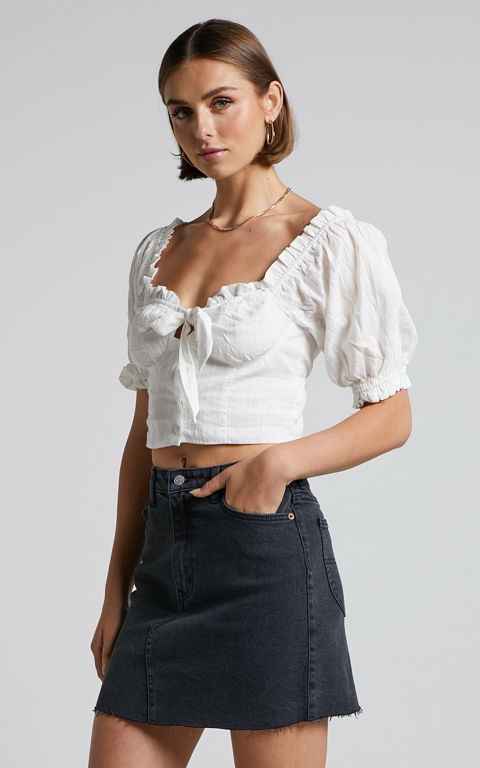 Riders by Lee - Girlfriend Skirt in Black Beauty