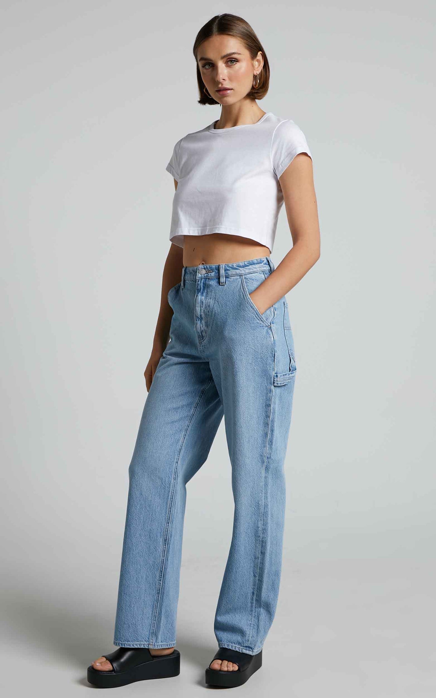 Riders by Lee - Hi Baggy Jeans in Fantasy Blue