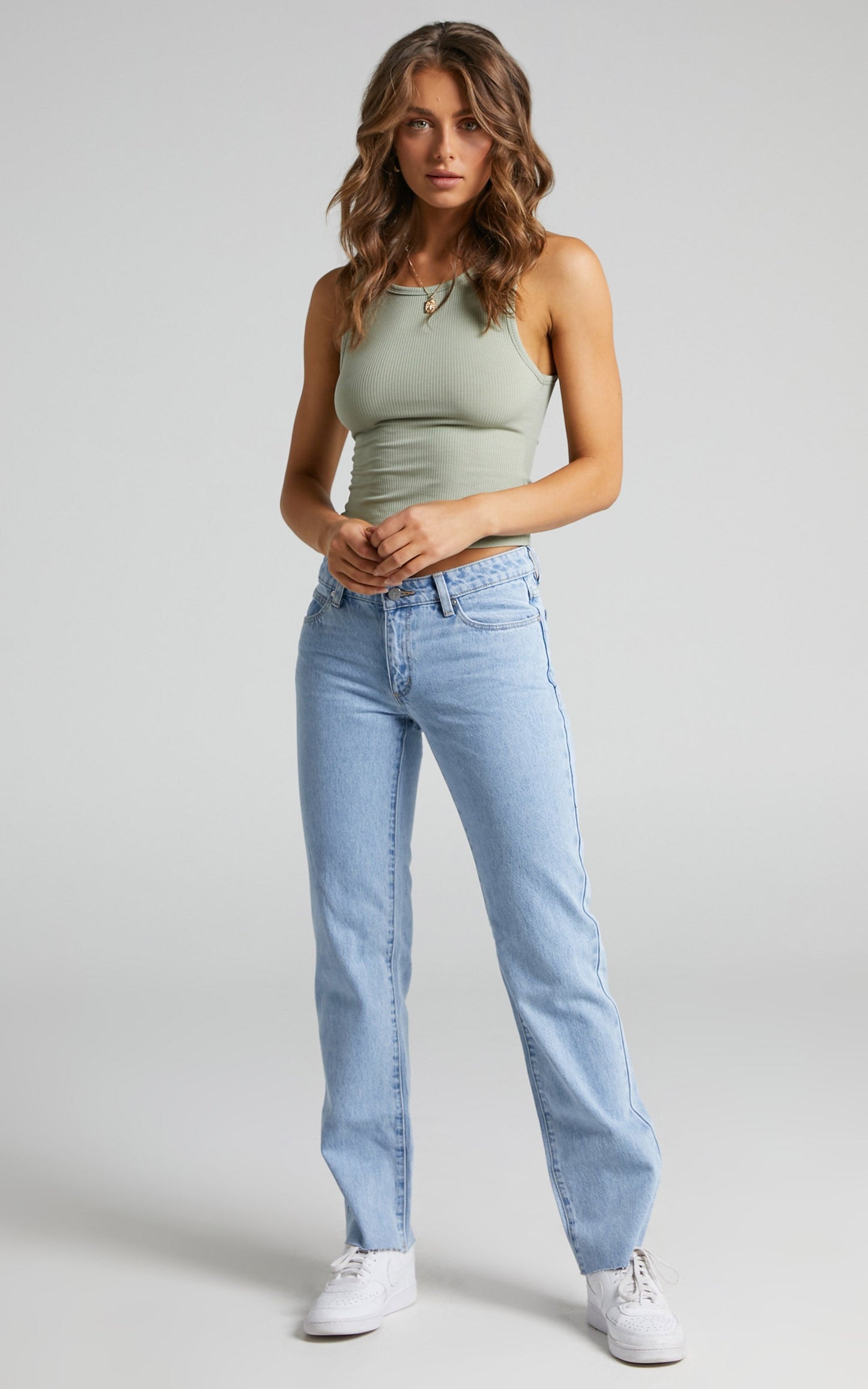 Abrand - A '99 Low Straight Jean in Walk Away