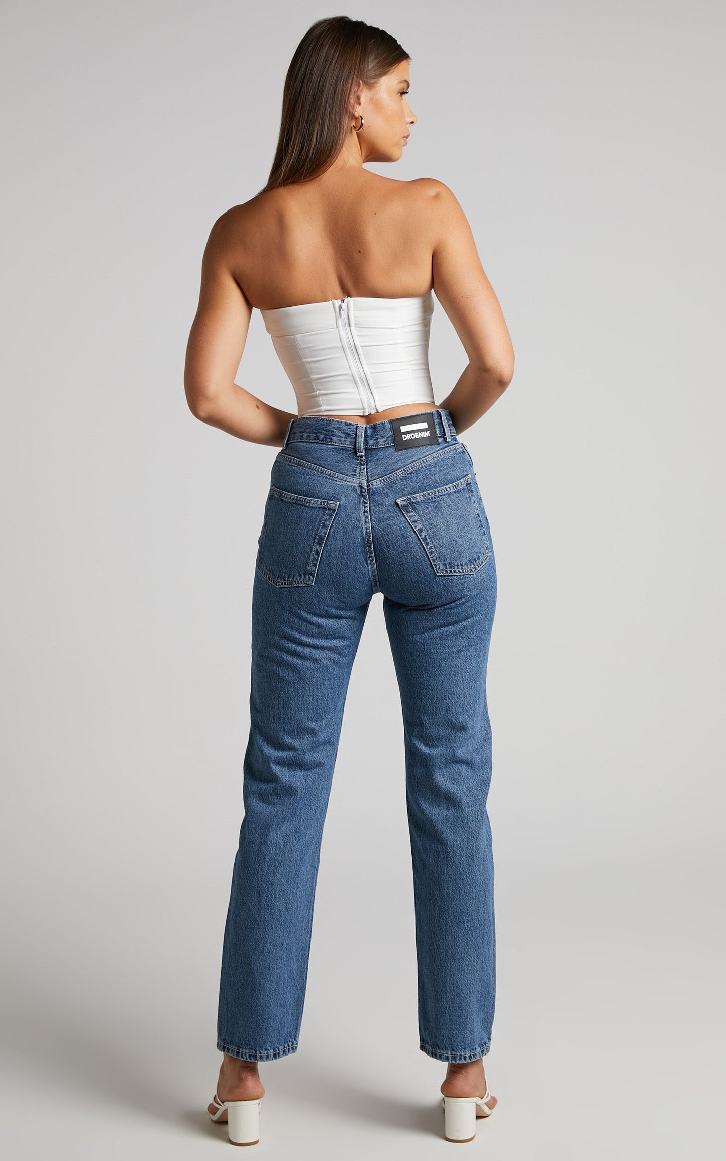 Dr Denim - Beth Jean in Blue Jay Mid Retro