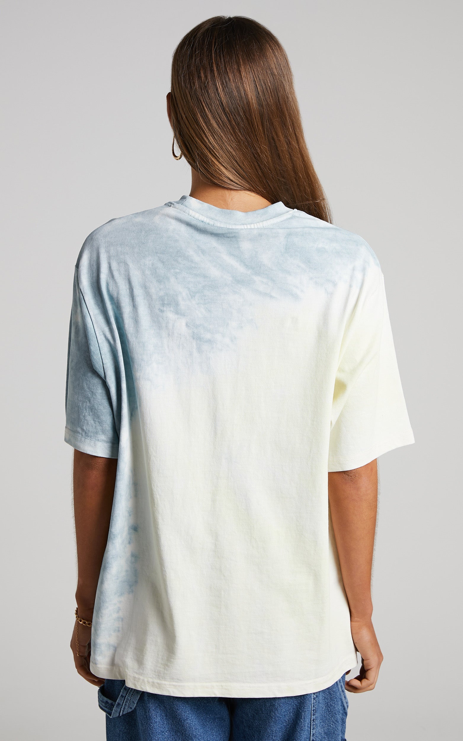 Dr Denim - Kerry Tee in Grey Herb Fade