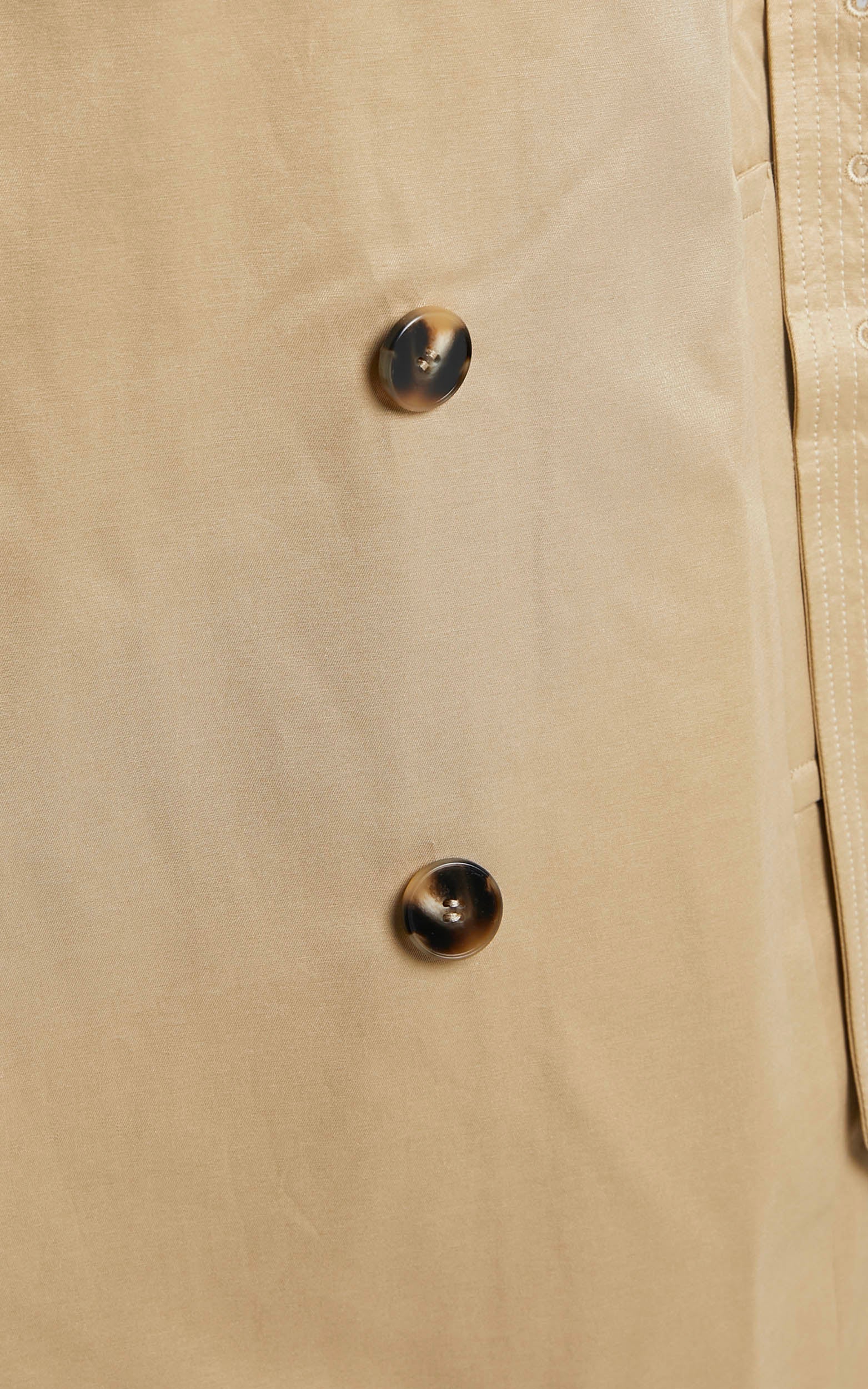 Khiery Trench Coat in Camel