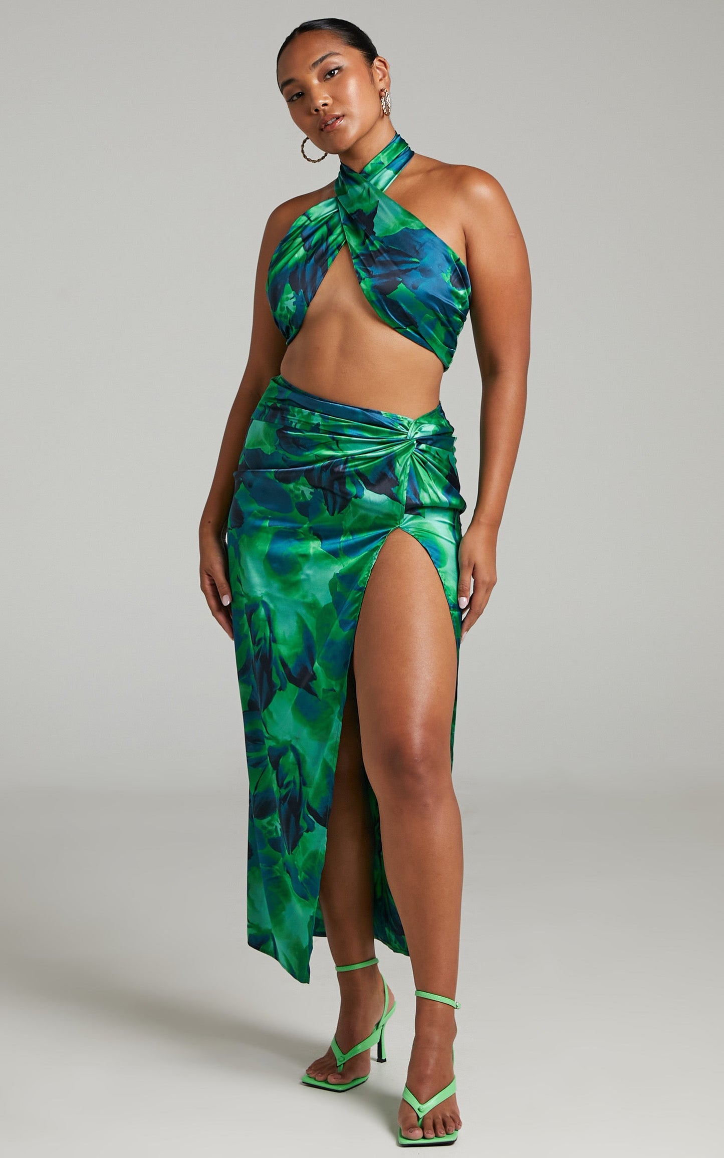 RUNAWAY THE LABEL - SCARLETT SKIRT in Green