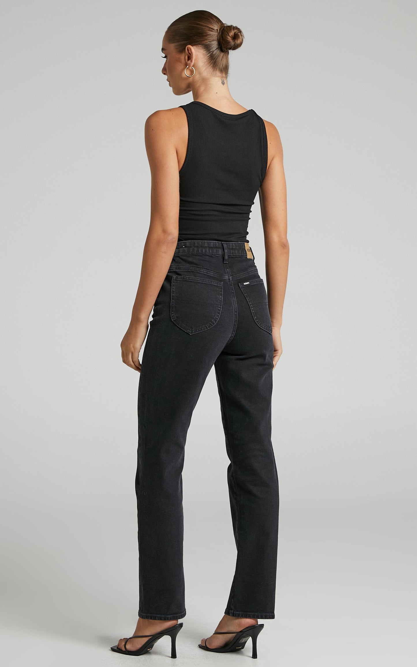 Riders by Lee - Hi Straight Long Jeans in Black Beauty