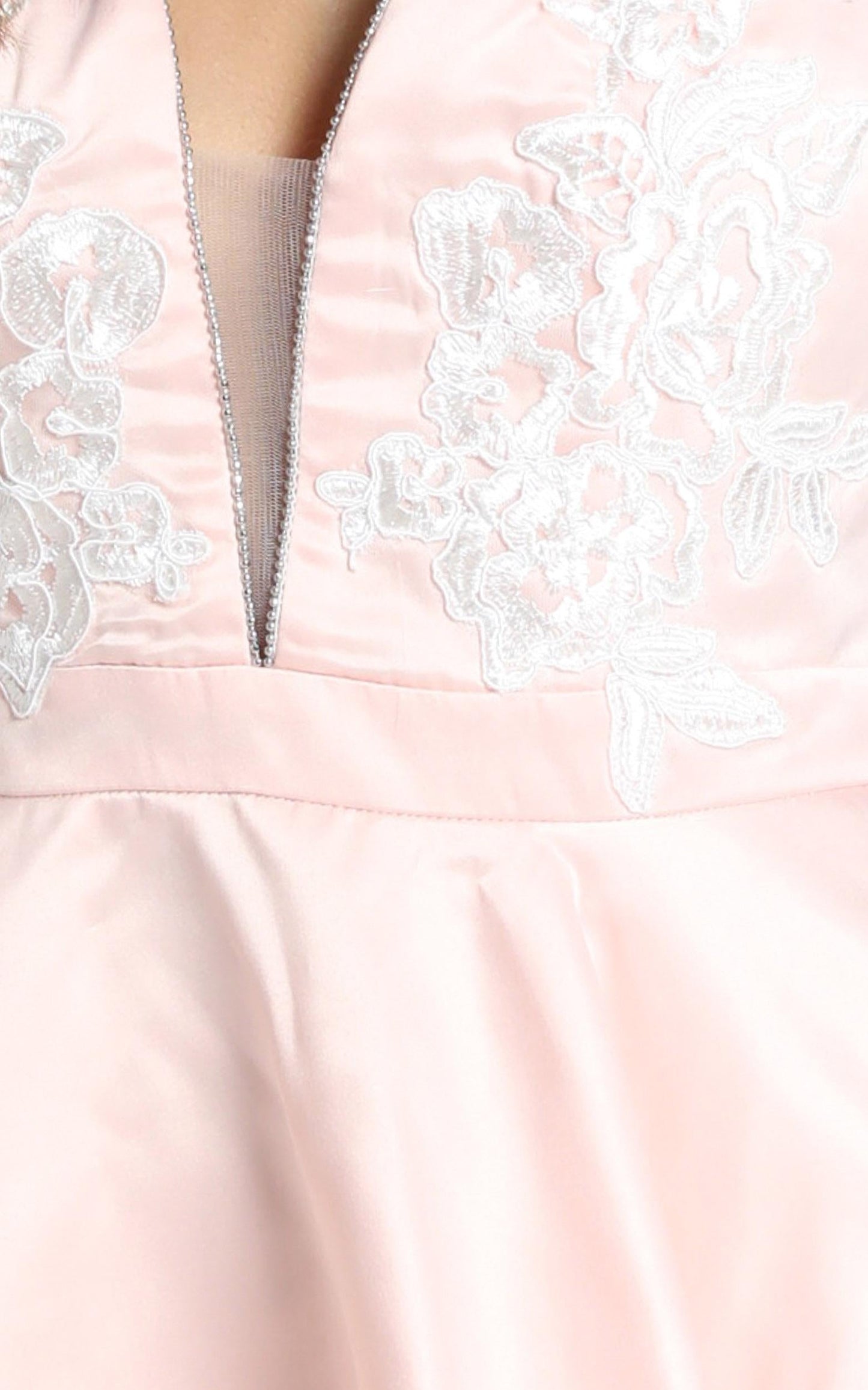 Dallas Mini Dress In blush Pink