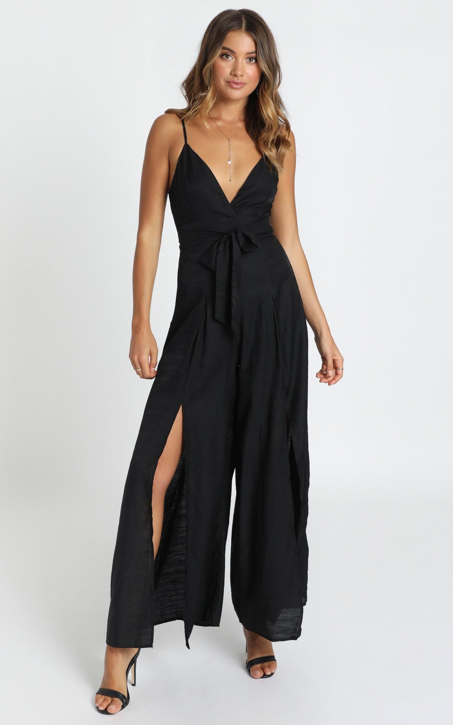Written In History Jumpsuit In Black
