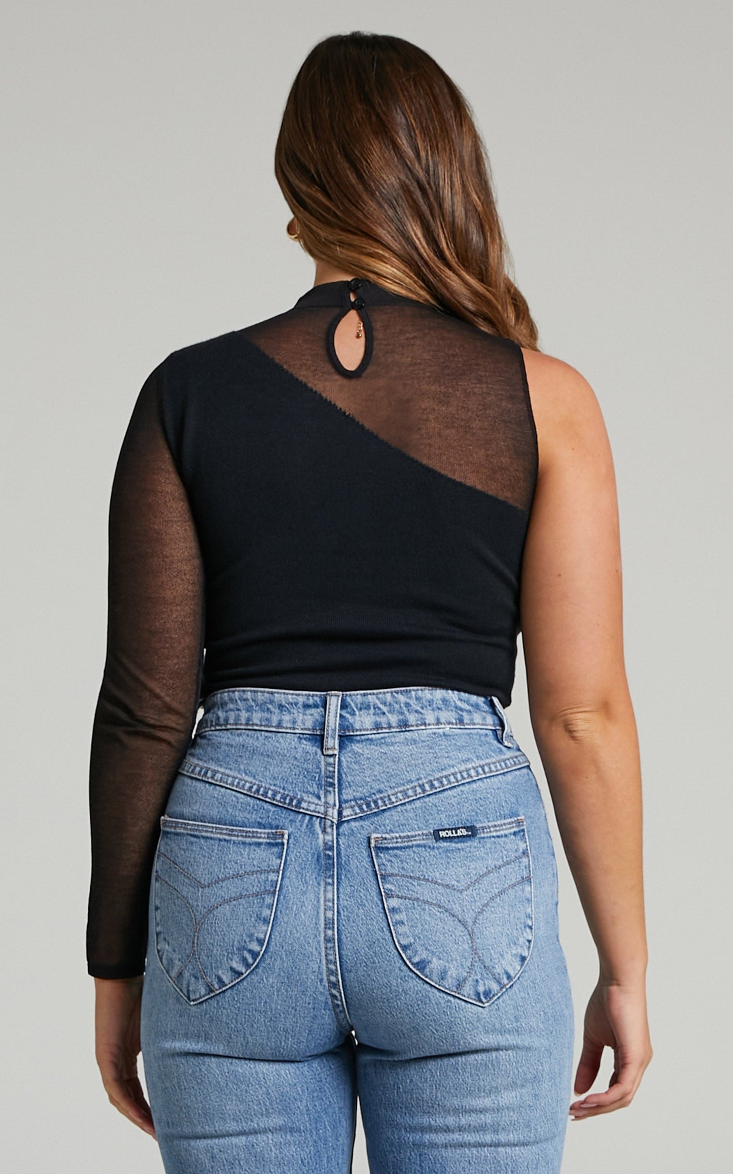 4th & Reckless - JANETTE KNIT BODYSUIT in Black