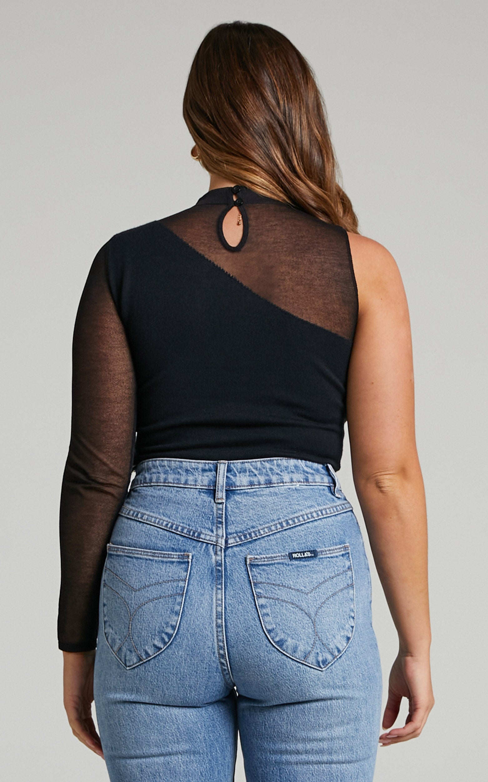 4th & Reckless - JANETTE KNIT BODYSUIT in Black