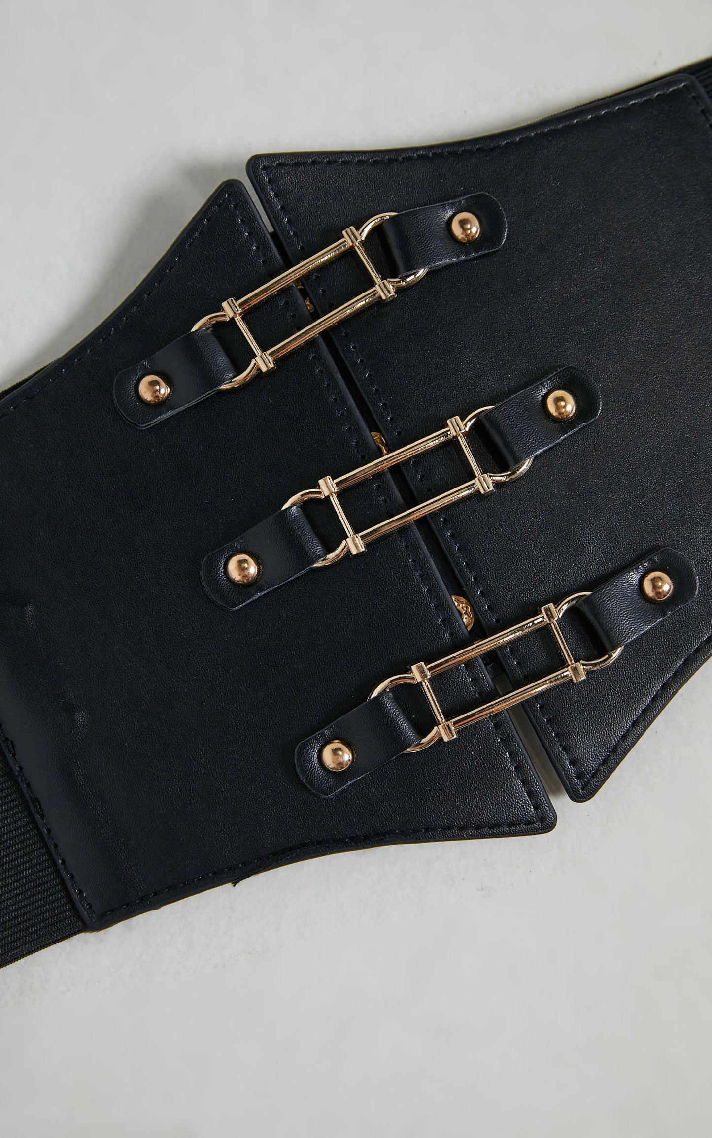 Ponee Corset Belt in Black