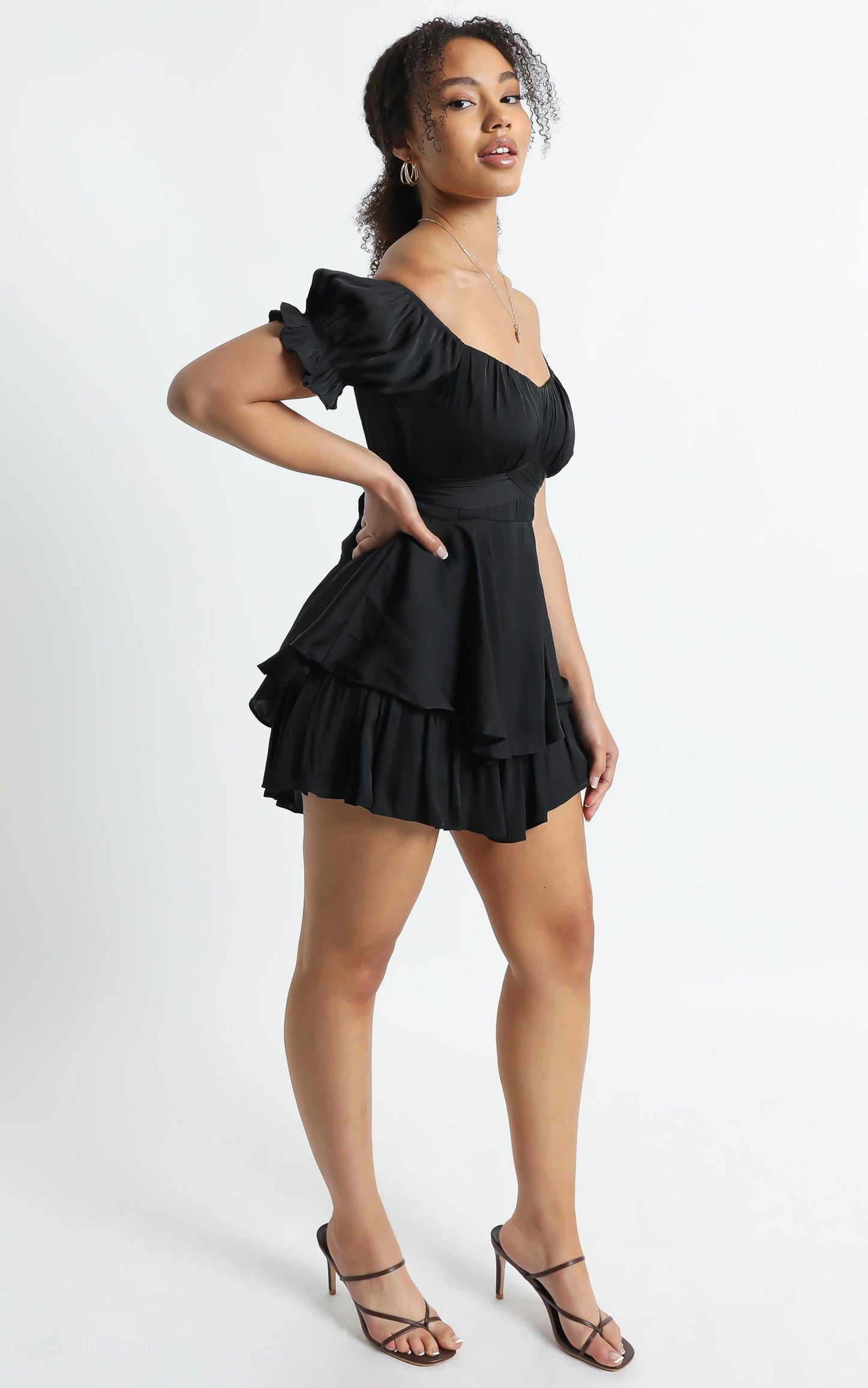 Asha Playsuit in Black