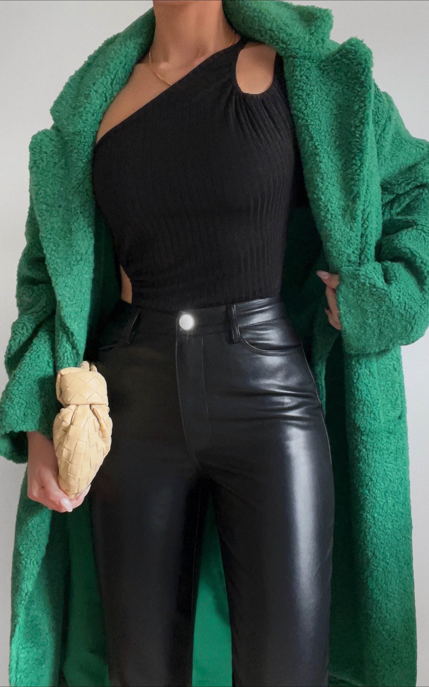 Cielito Coatigan - Longline Coatigan in Green