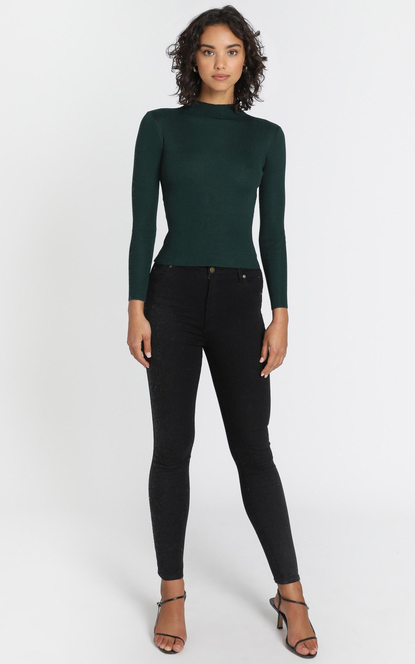 Lust For Life Knit Top in Green