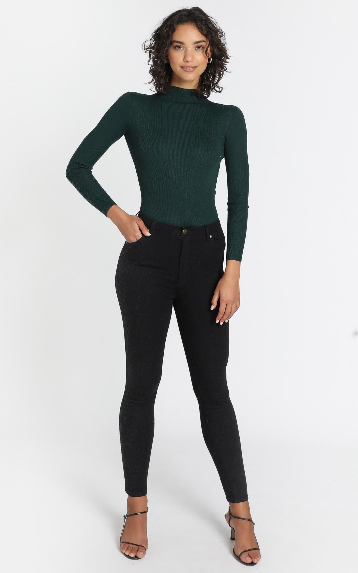 Lust For Life Knit Top in Green
