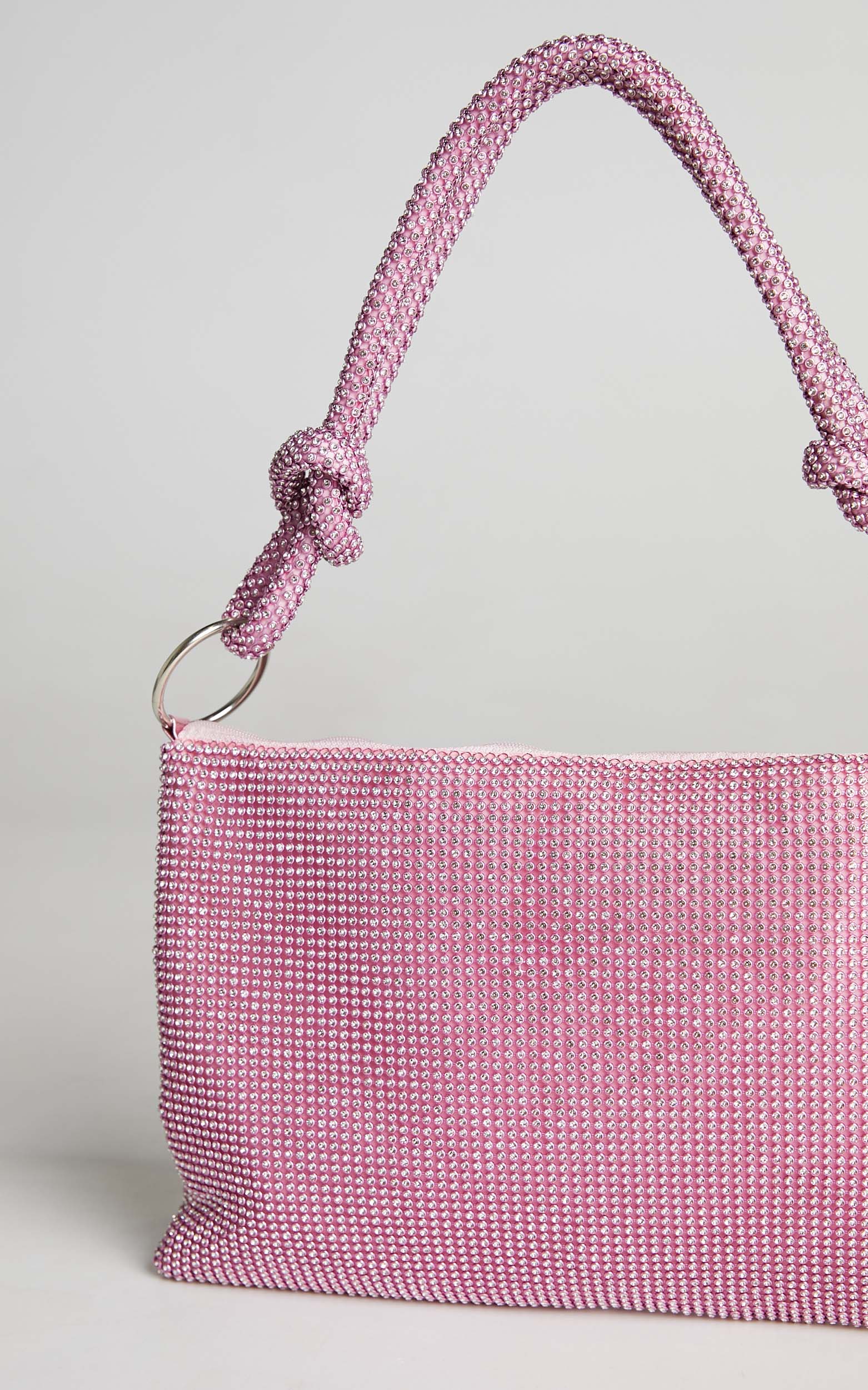 Afrin Mesh Bag in Pink