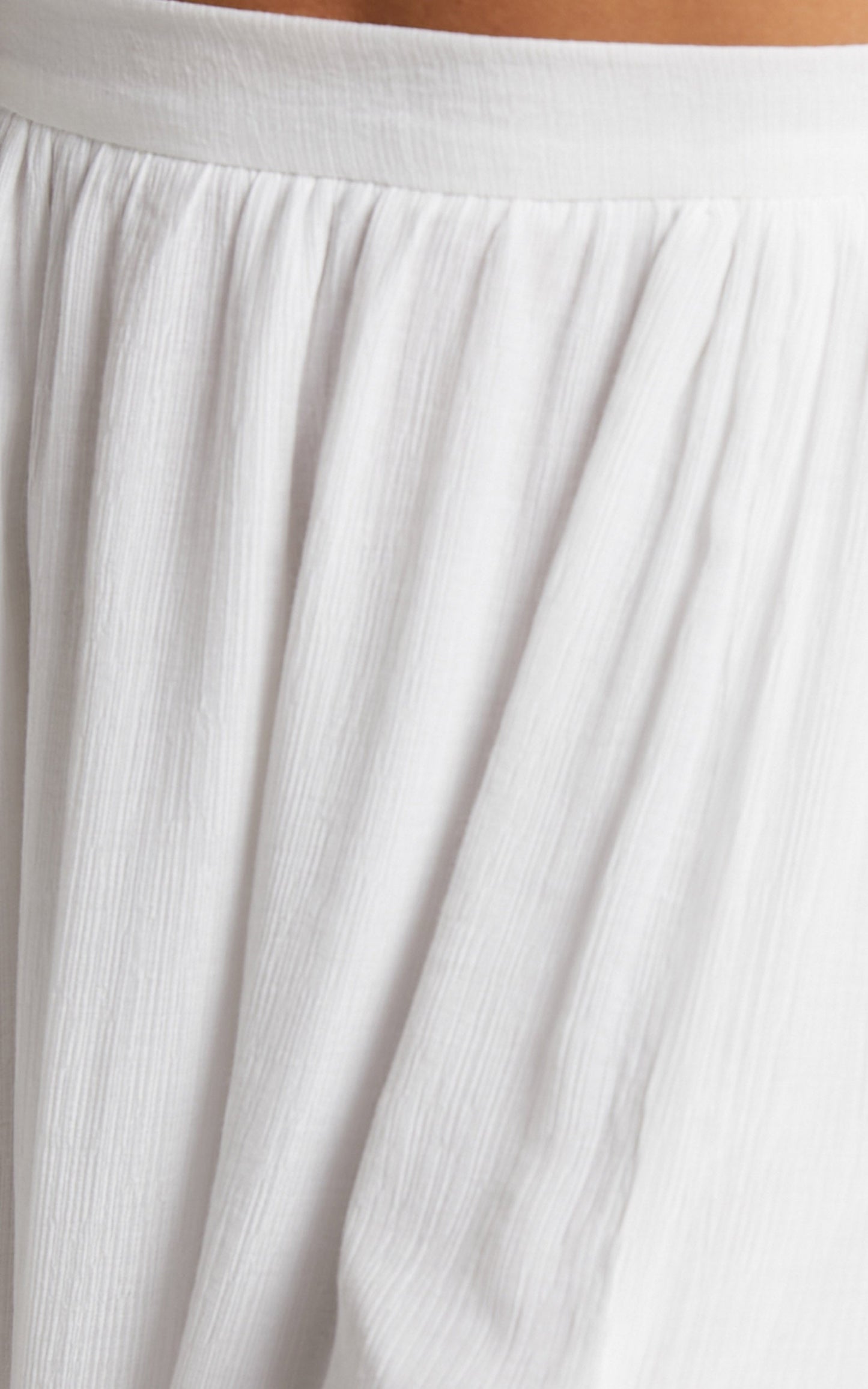 Armande Two Piece Set - Sweetheart Crop Top and Maxi Skirt in White