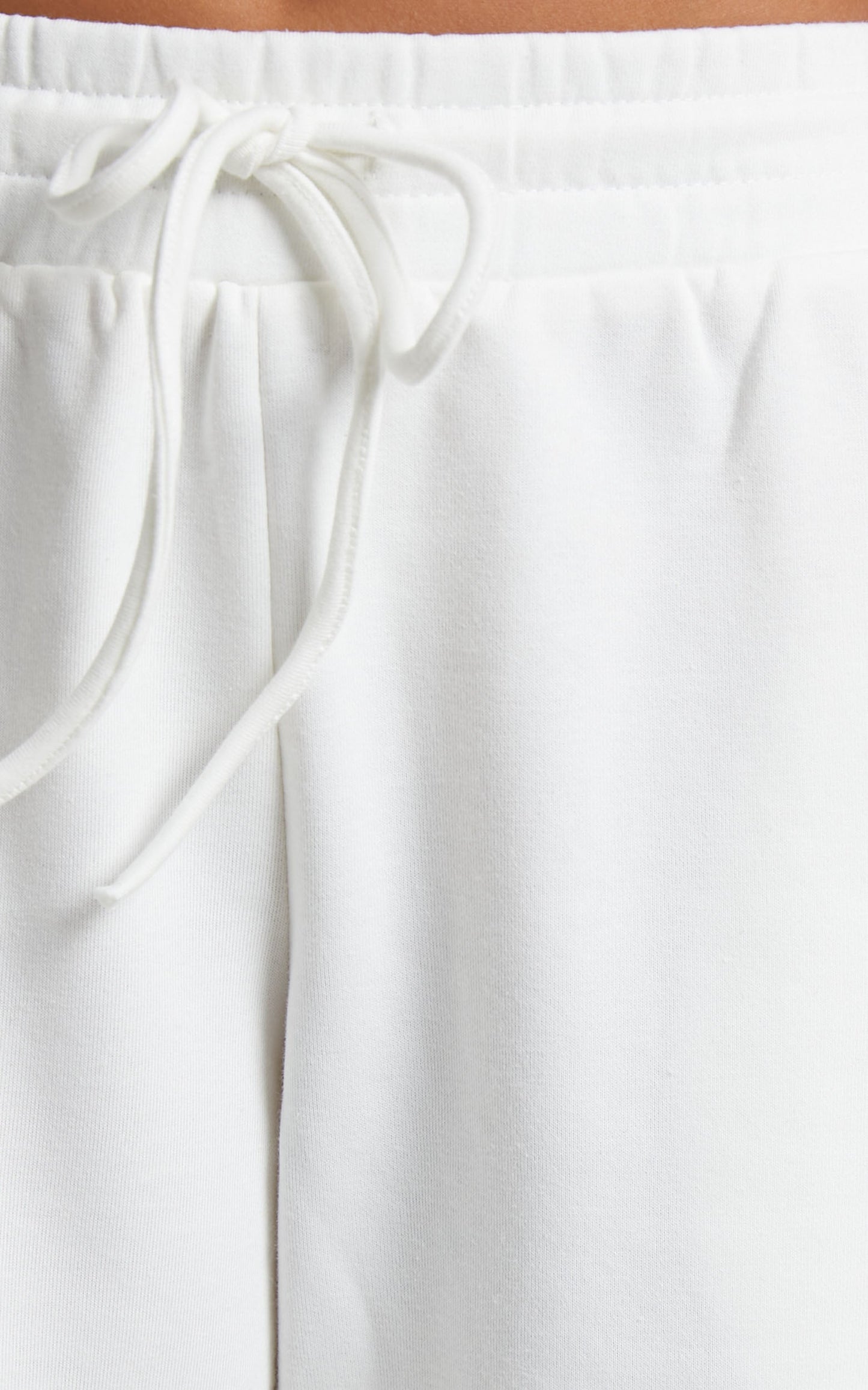 Charilyn Relaxed Tracksuit Bottoms in White