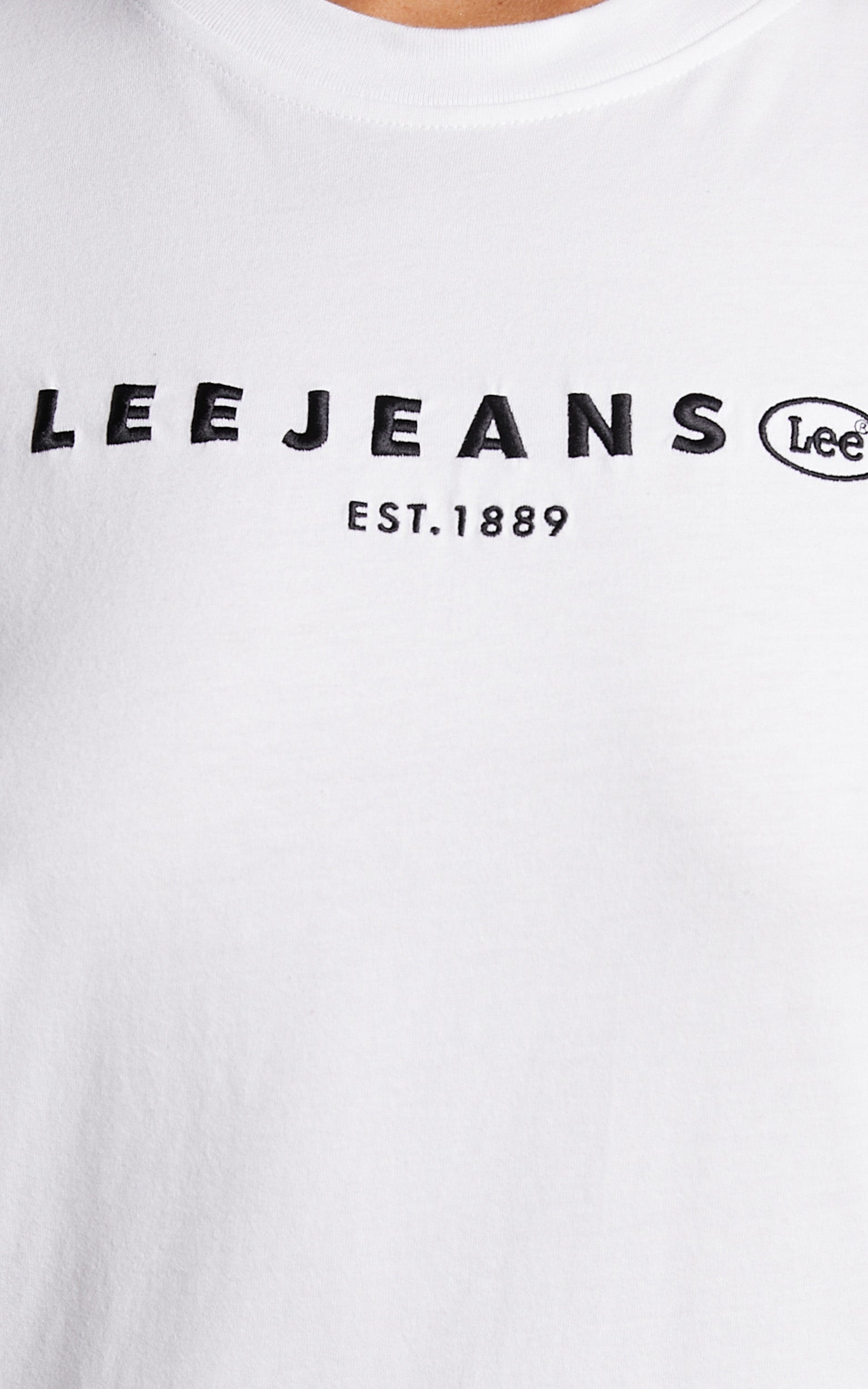Lee - Classic Tee in Optic White