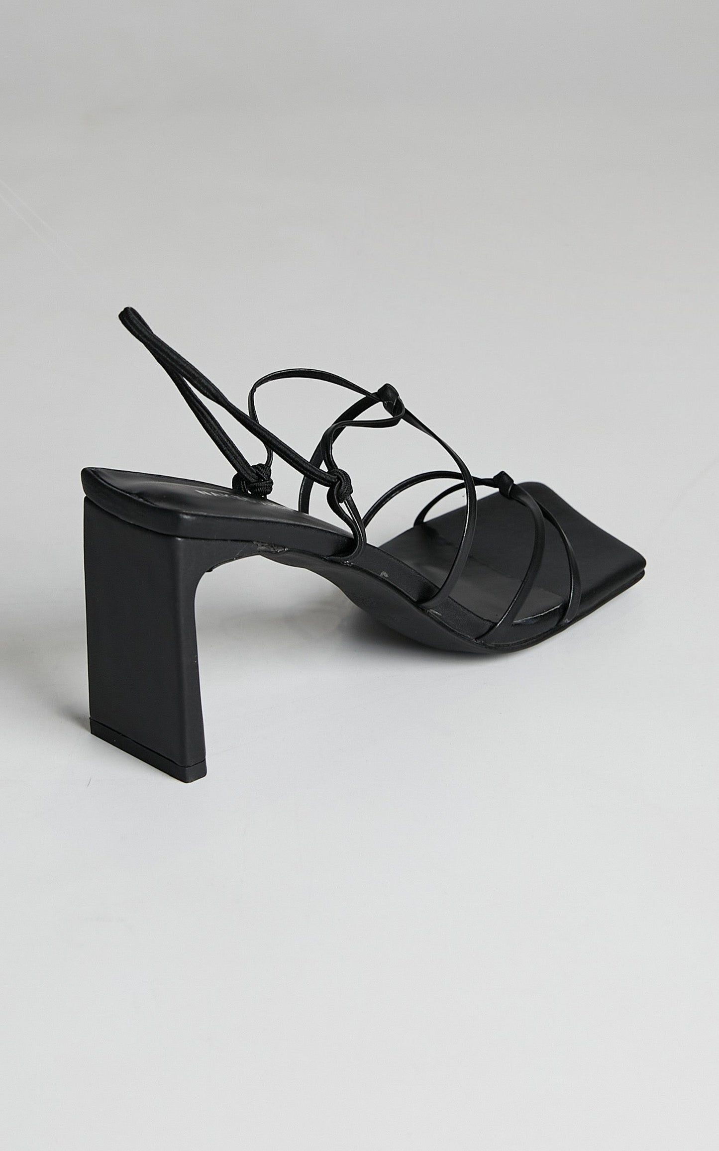 NAKEDVICE - THE JAS HEELS in Black
