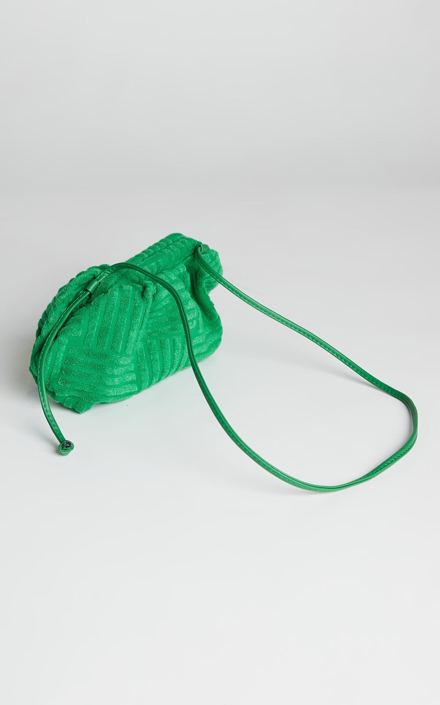 Romy Towelling Bag in Green