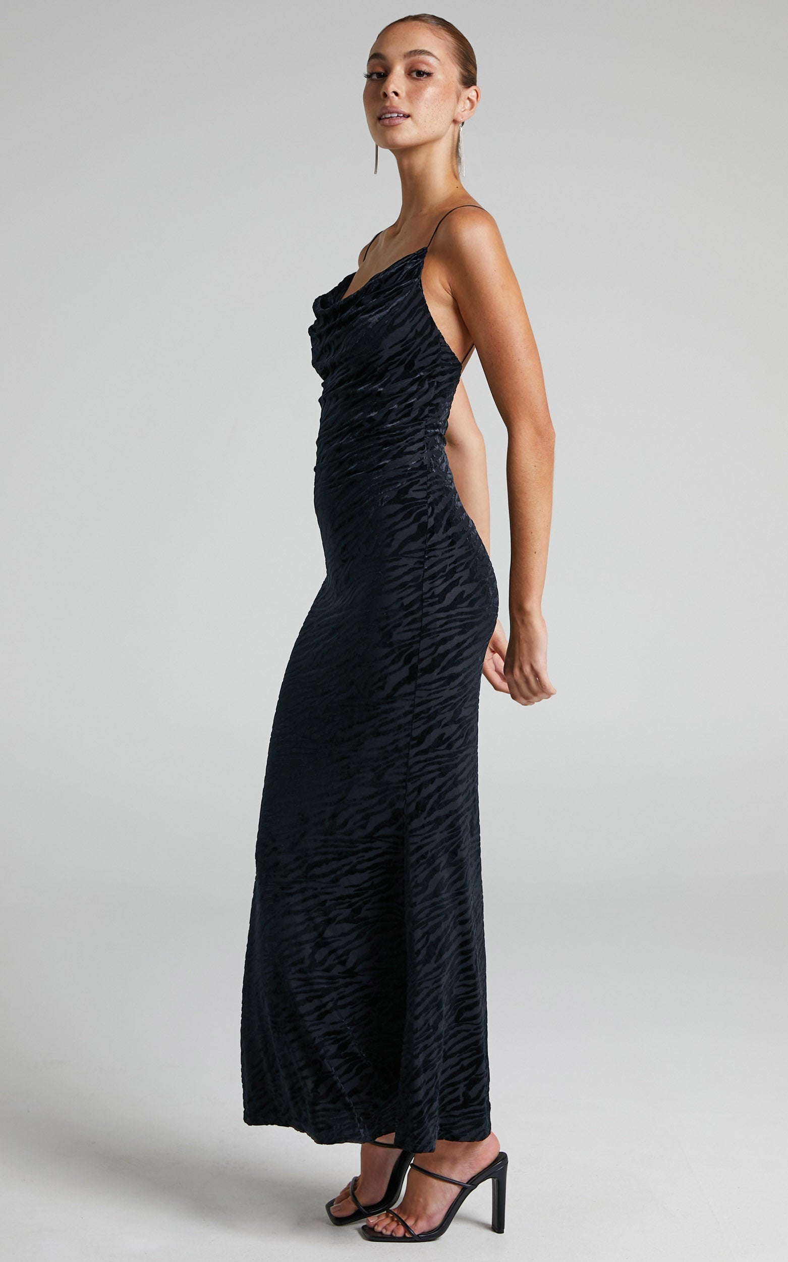 Runaway The Label - Lionell Dress in Black Zebra