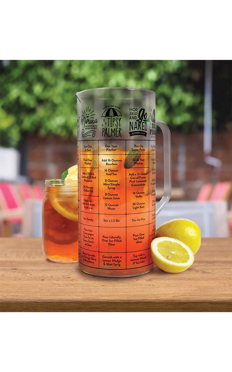 Fred Good Measure - Cocktail Recipe Pitcher