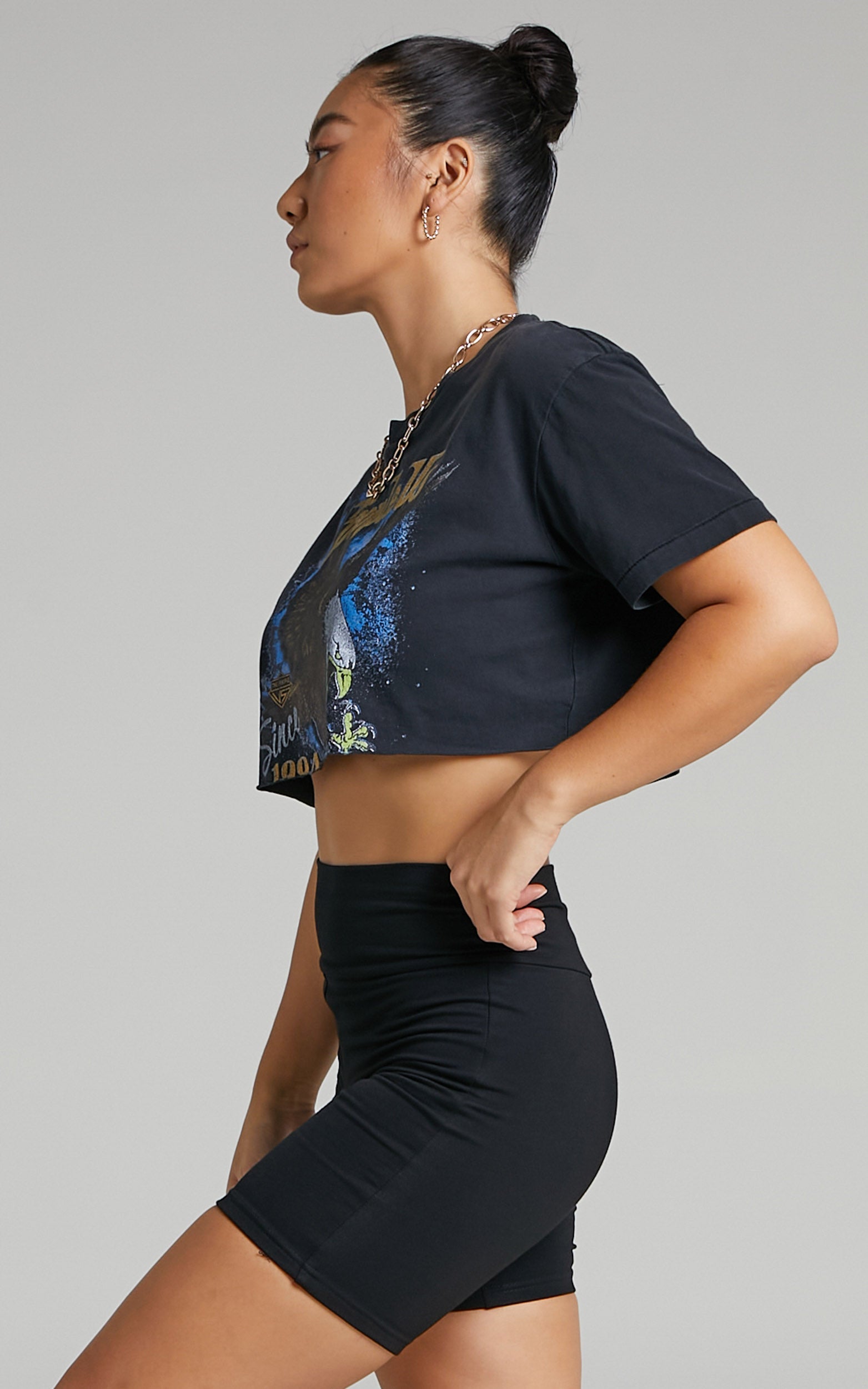 The People Vs - Death Valley Super Crop in Ultra Black