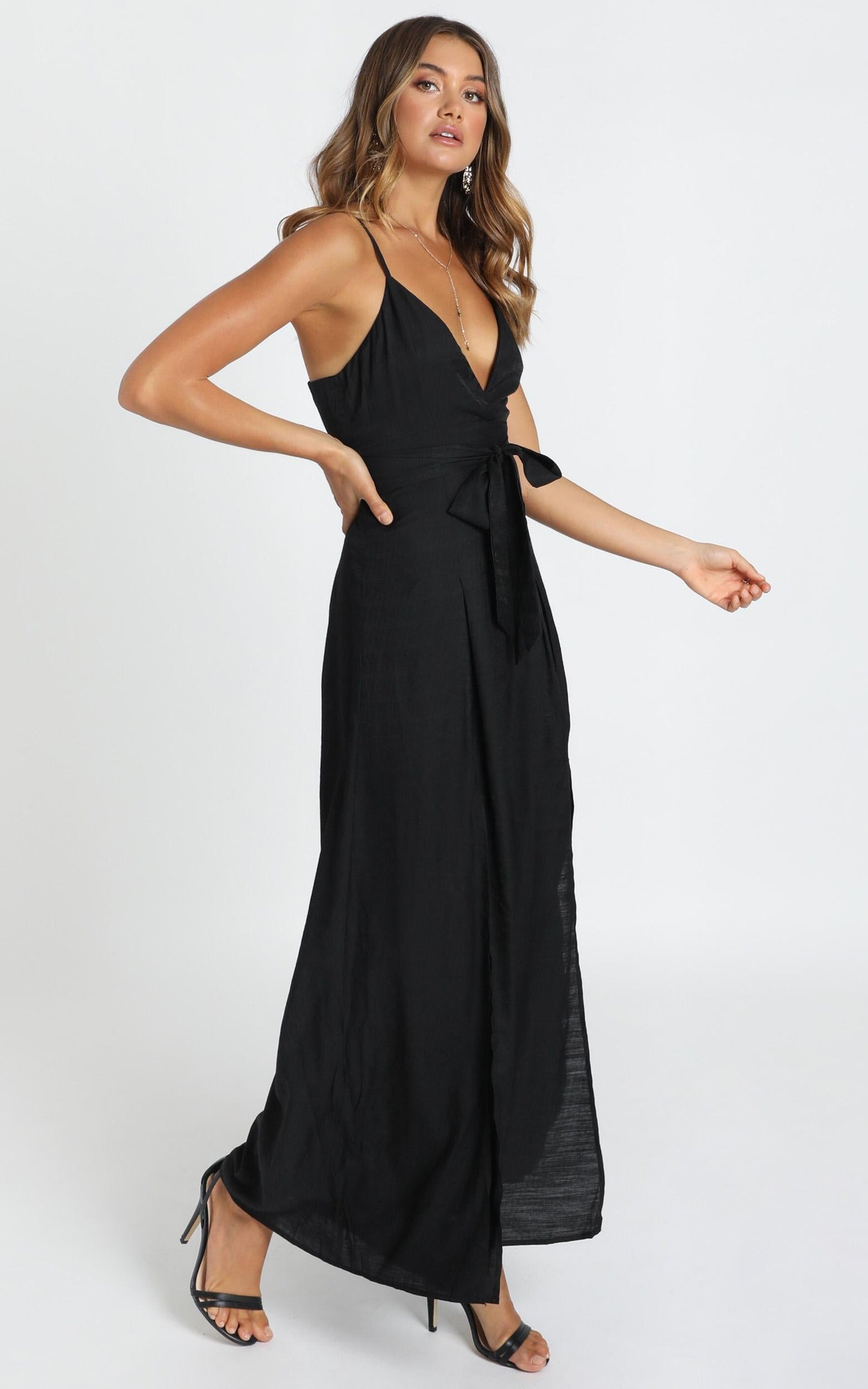 Written In History Jumpsuit In Black